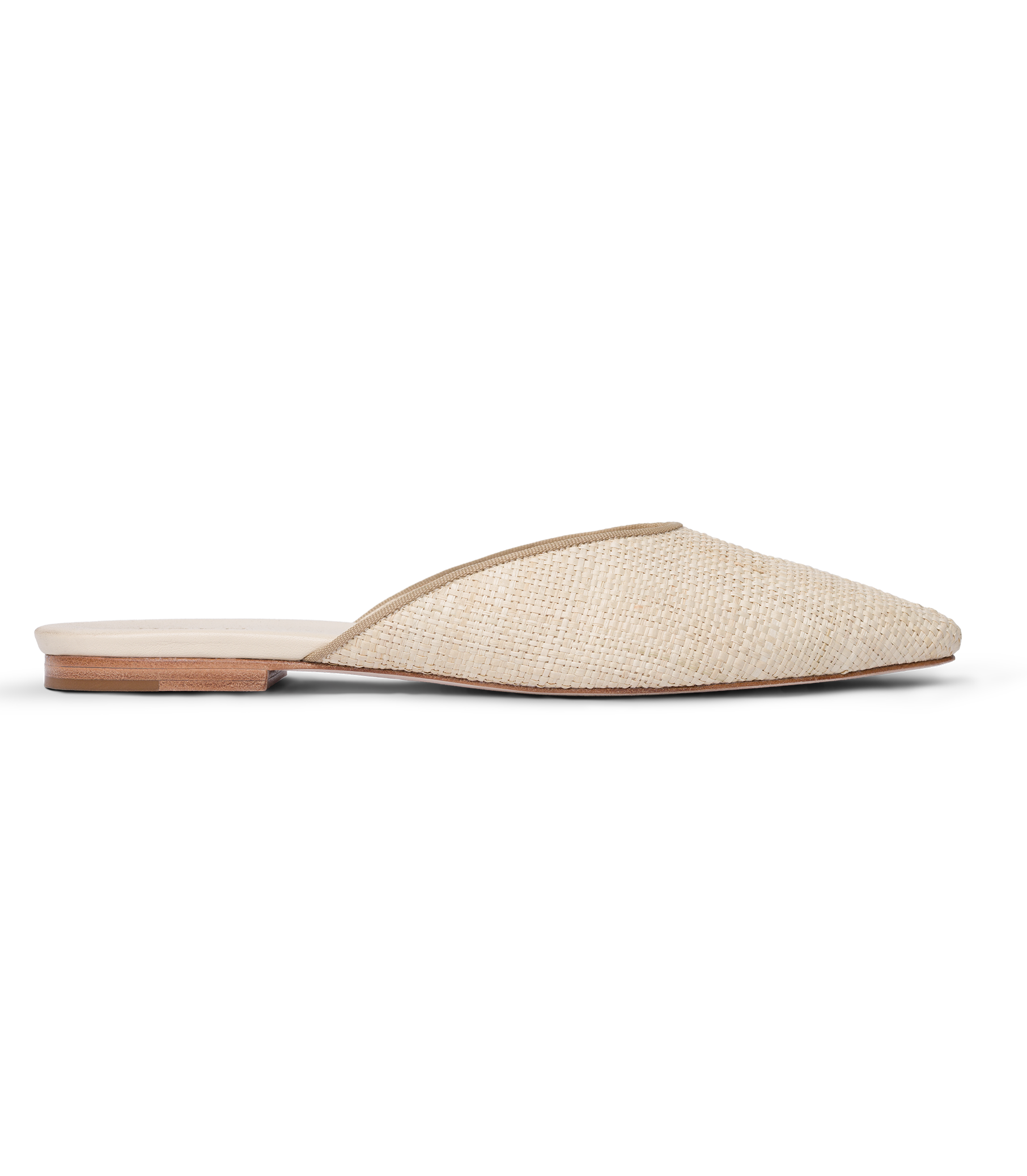ADAIR SLIDE -- NATURAL RAFFIA view 4
