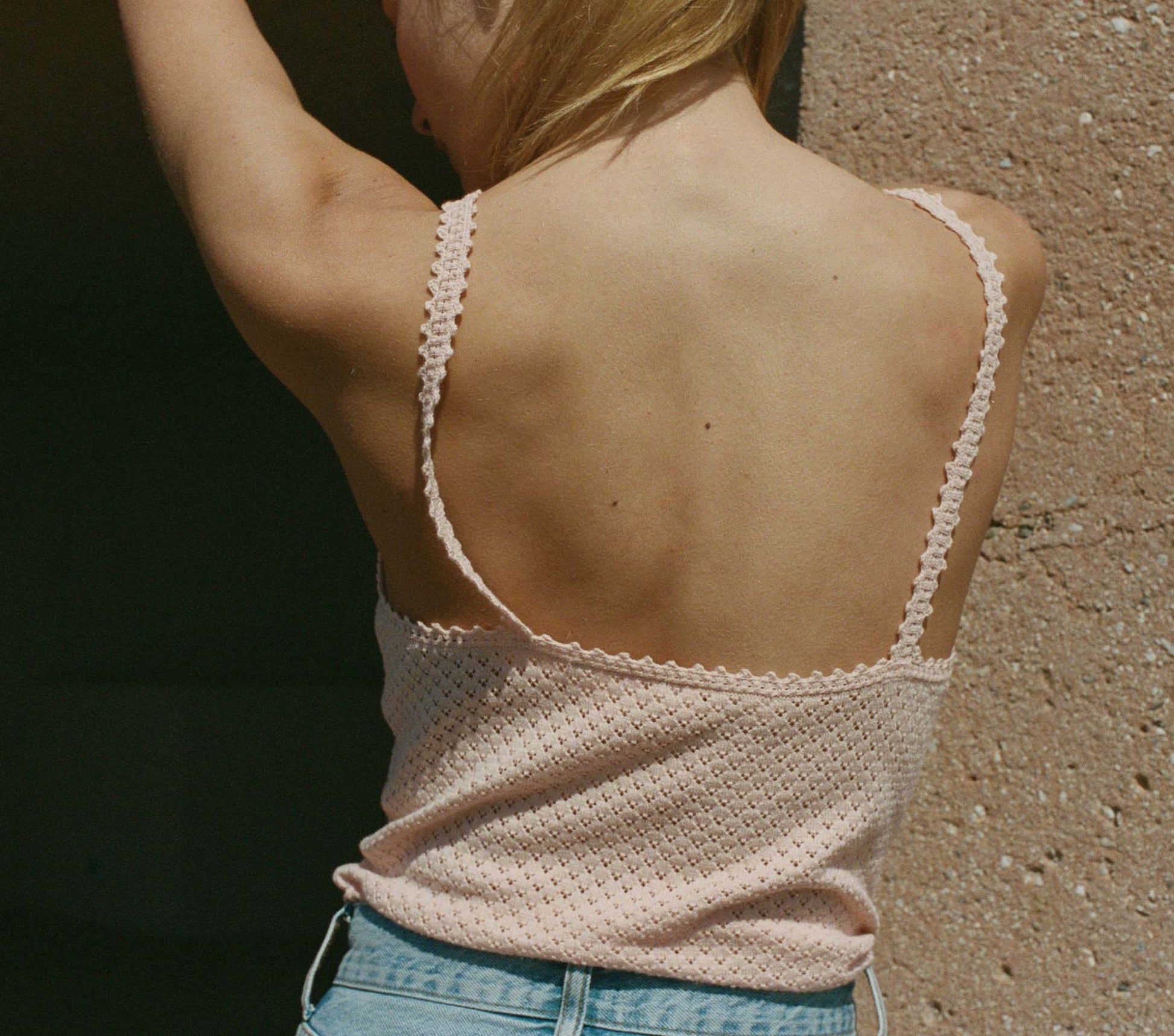 HMD -- ADDIE TANK -- SEASHELL PINK view 5
