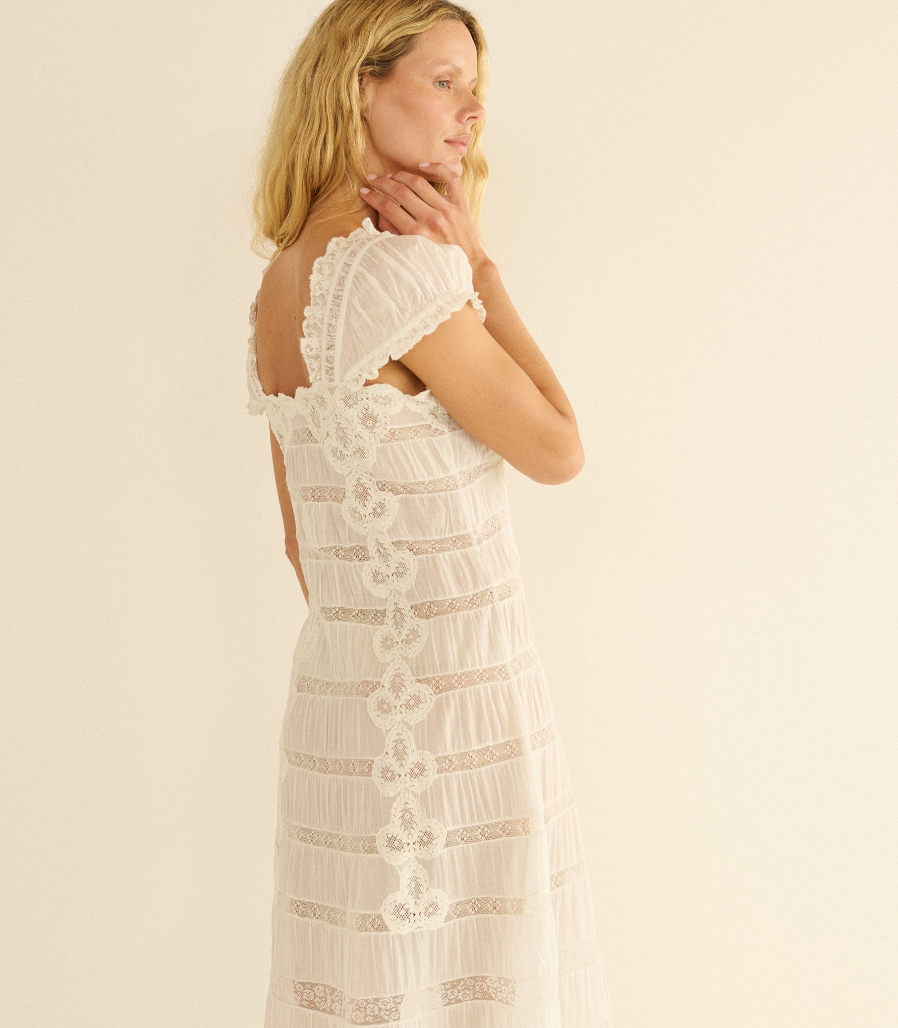 ADELAIDE DRESS -- SALT view 4
