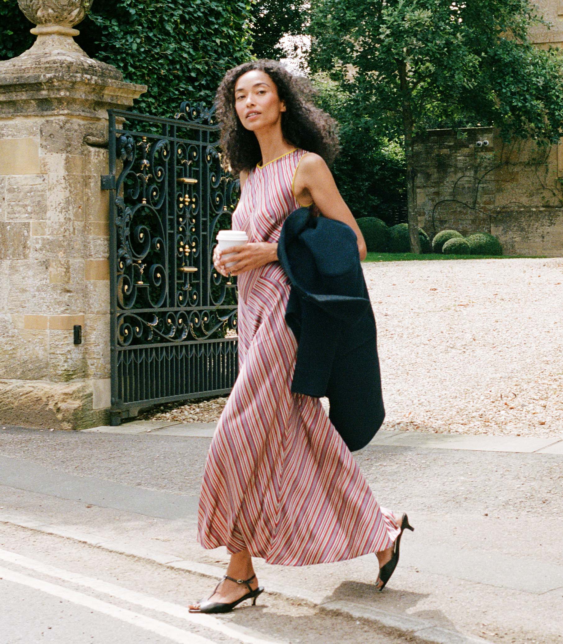 HMD -- ADELANA DRESS -- LE MARAIS STRIPE view 4
