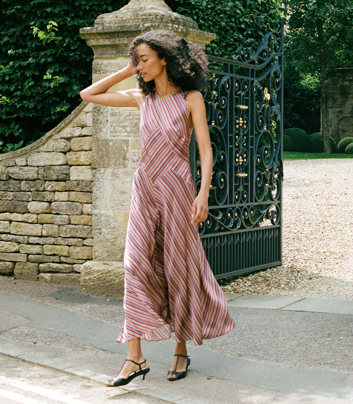 HMD -- ADELANA DRESS -- LE MARAIS STRIPE