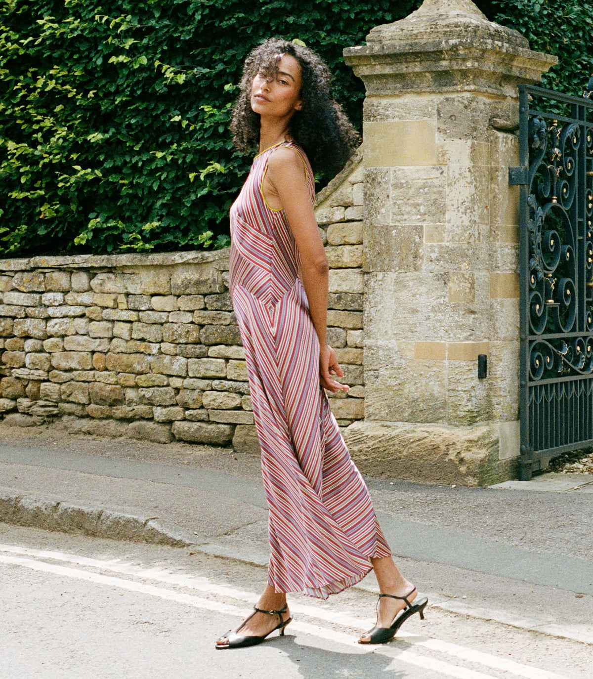 HMD -- ADELANA DRESS -- LE MARAIS STRIPE view 5
