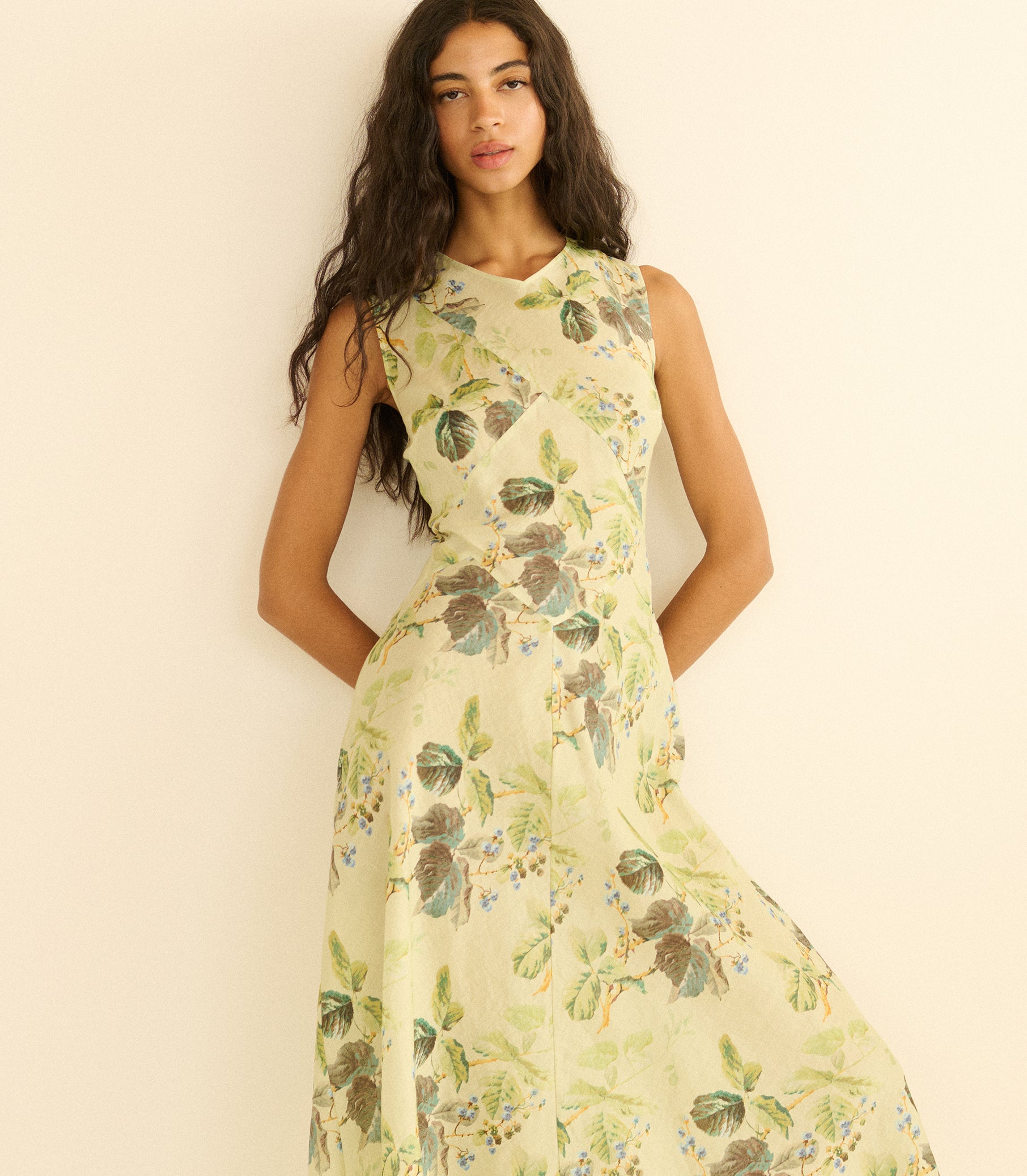 ADELANA DRESS -- FLORAISON DE MÛRES view 4
