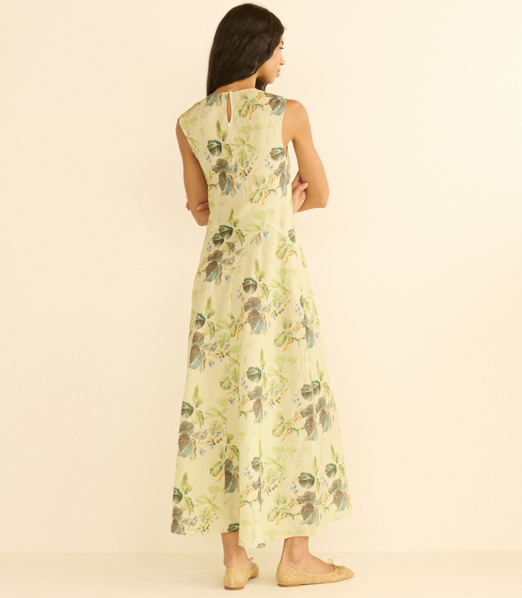 ADELANA DRESS -- FLORAISON DE MÛRES view 6
