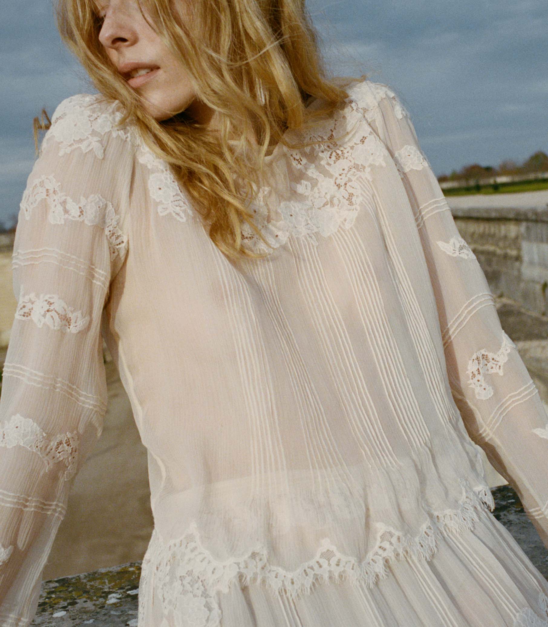 ALBERTINE ANNIVERSARY TOP -- CANDLELIGHT view 3
