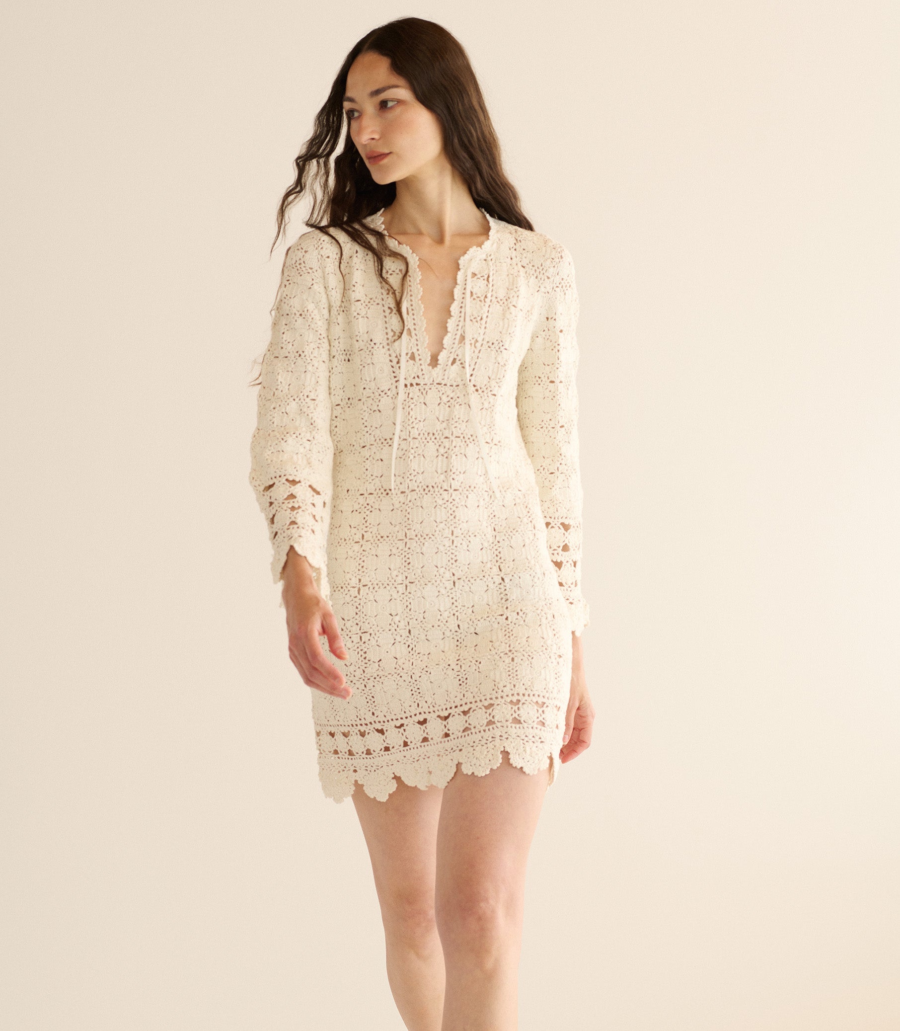 ALEA DRESS -- PEARL view 4