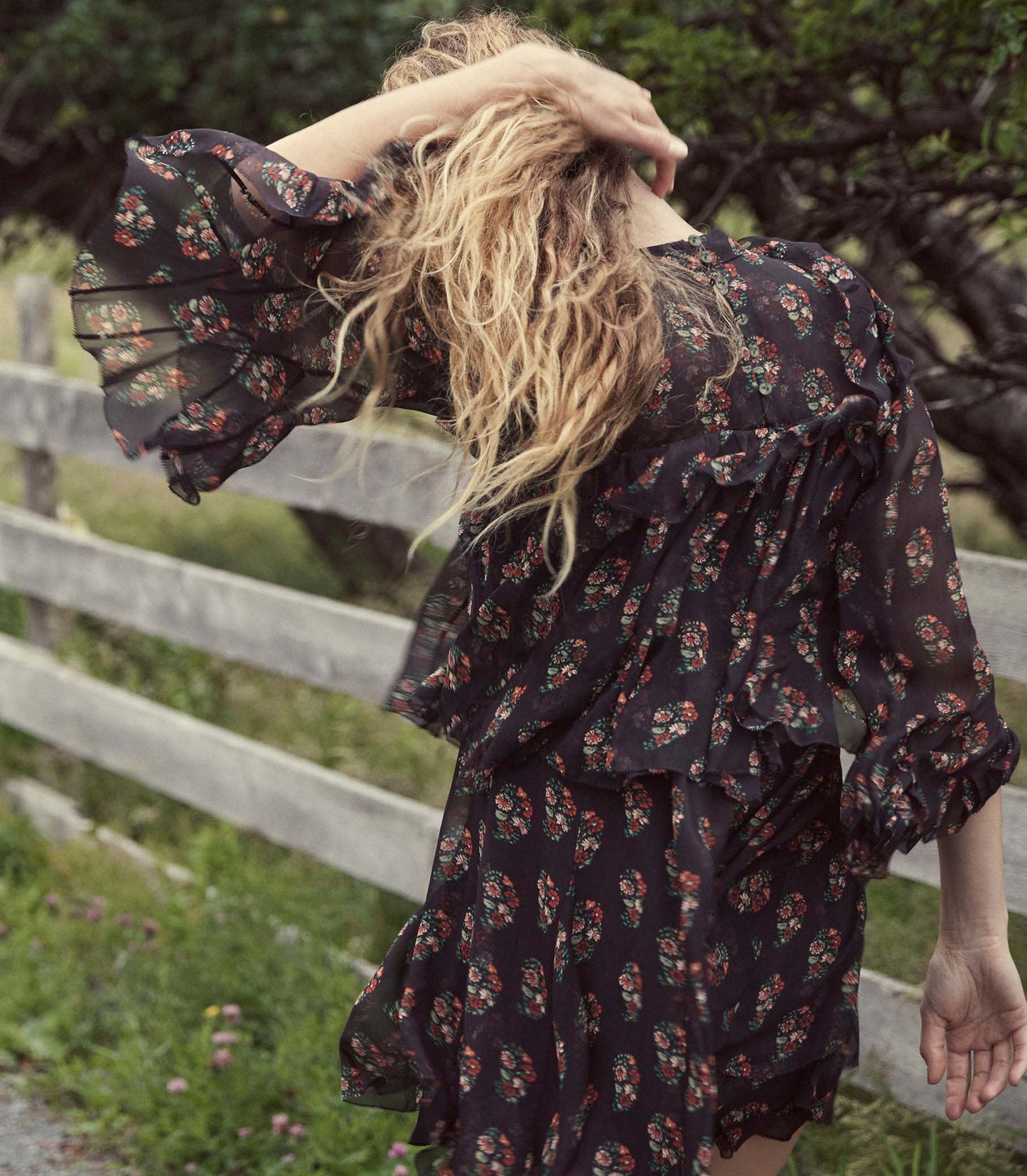 HMD -- ALETTE DRESS -- PAISLEY BOUQUET