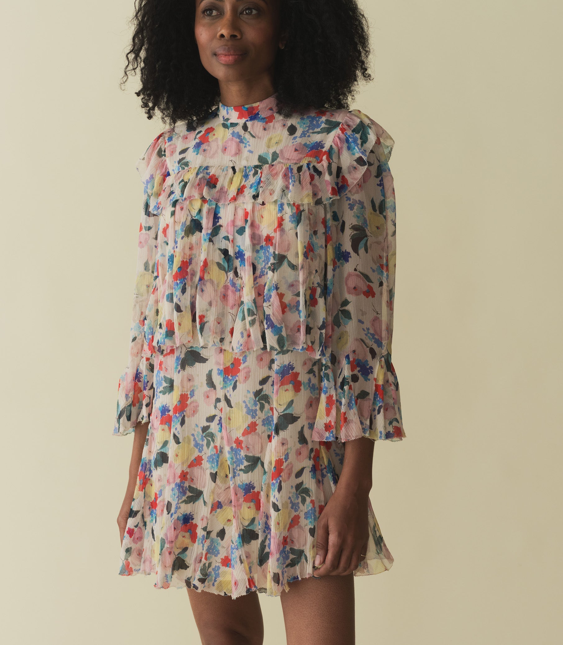 HMD -- ALETTE DRESS -- FLEUR DU MATIN view 2
