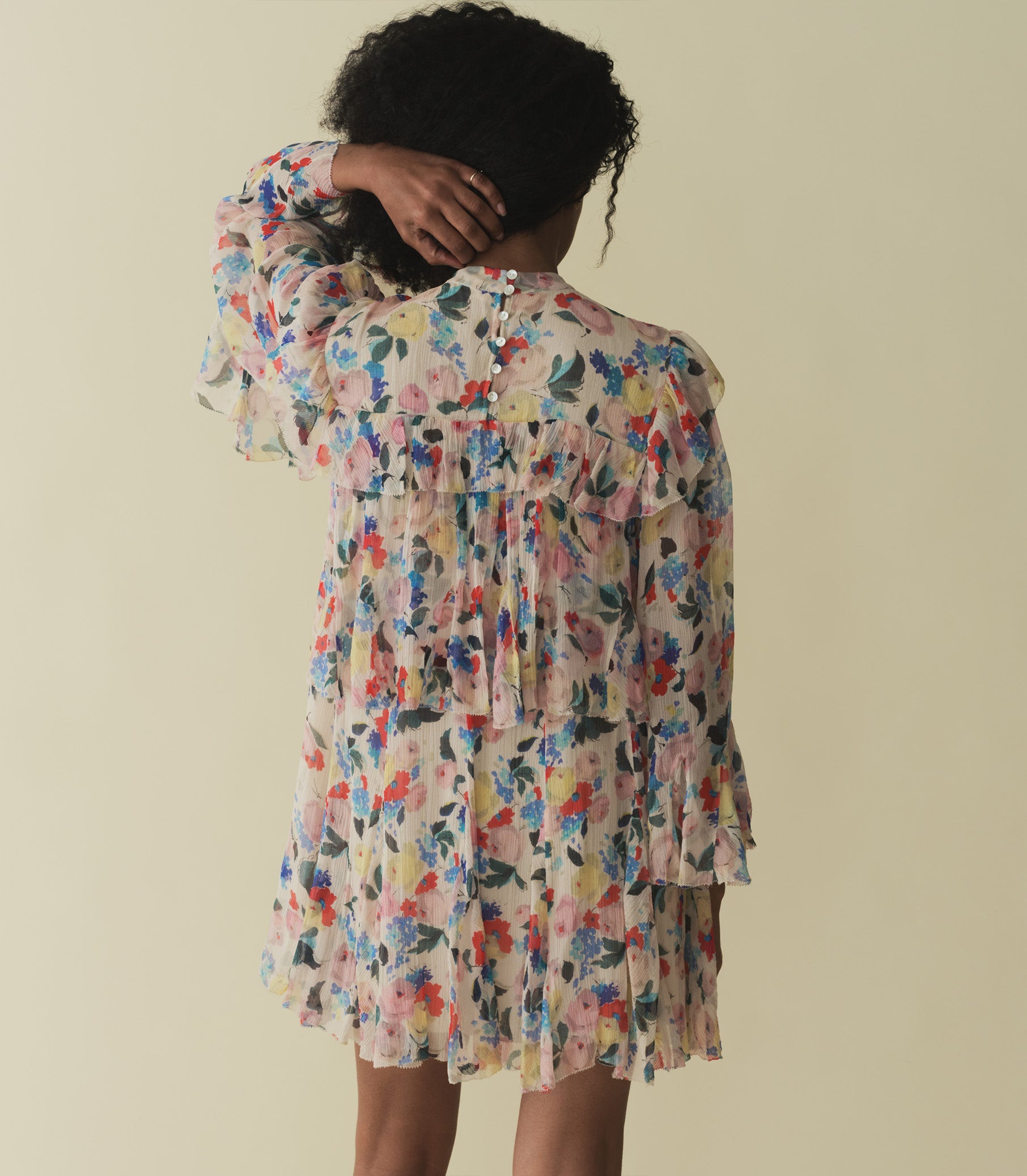 HMD -- ALETTE DRESS -- FLEUR DU MATIN view 3
