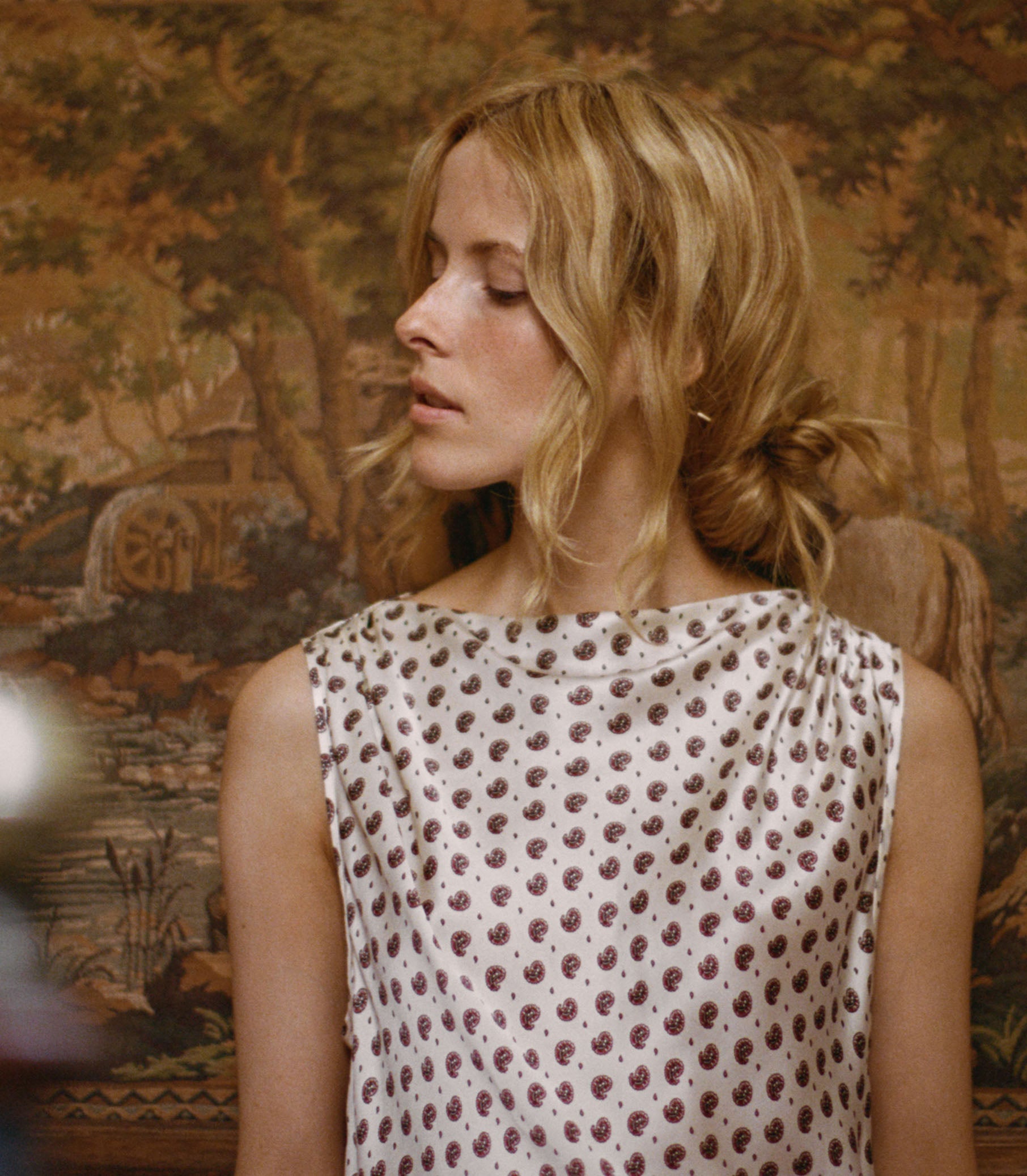 ALFREDA DRESS -- FRANCOISE FOULARD view 3