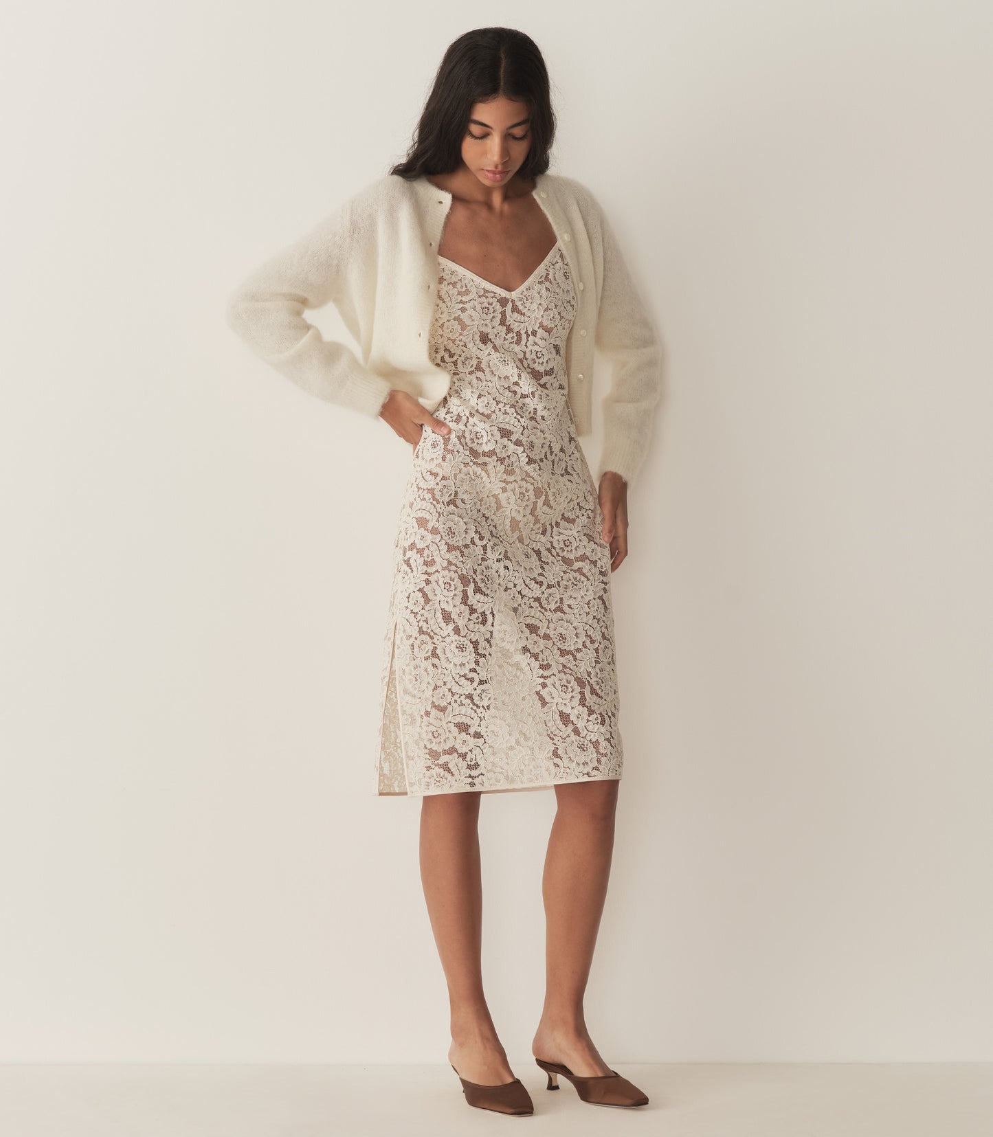 ALISSA DRESS -- CALLA LILY