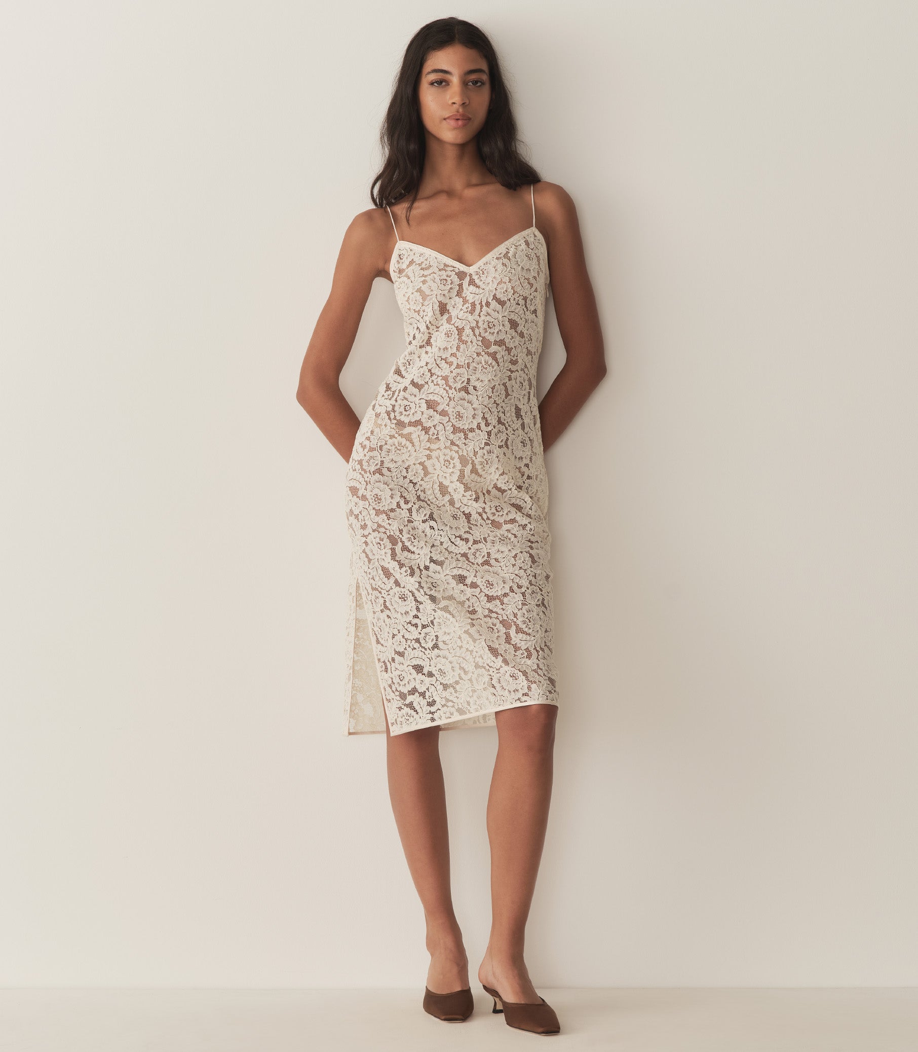 HMD -- ALISSA DRESS -- CALLA LILY view 3
