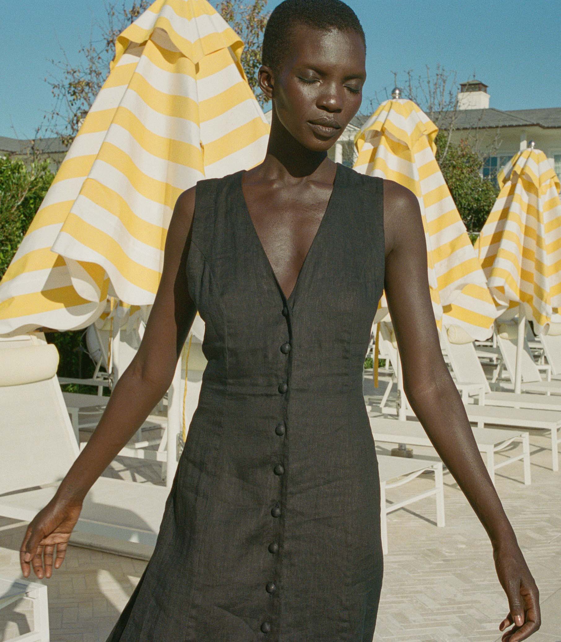HMD -- ALLENE DRESS -- BLACK view 2
