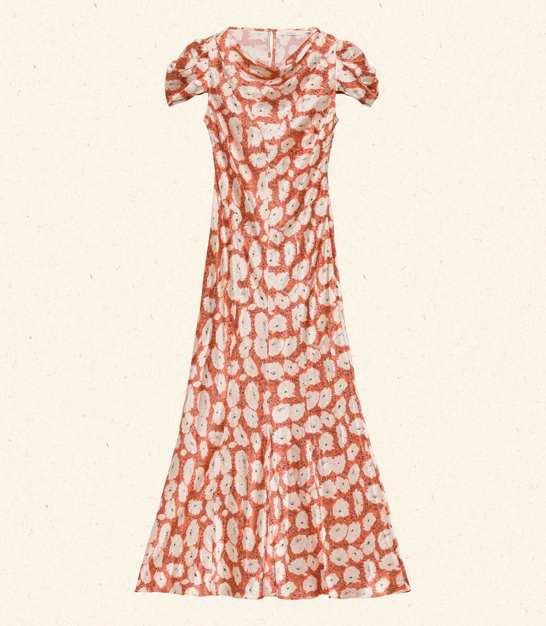 ALNA DRESS -- ROUGE FLEURS D'ANEMONE view 7