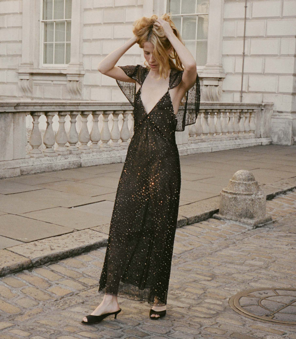 Alphena Dress - Black