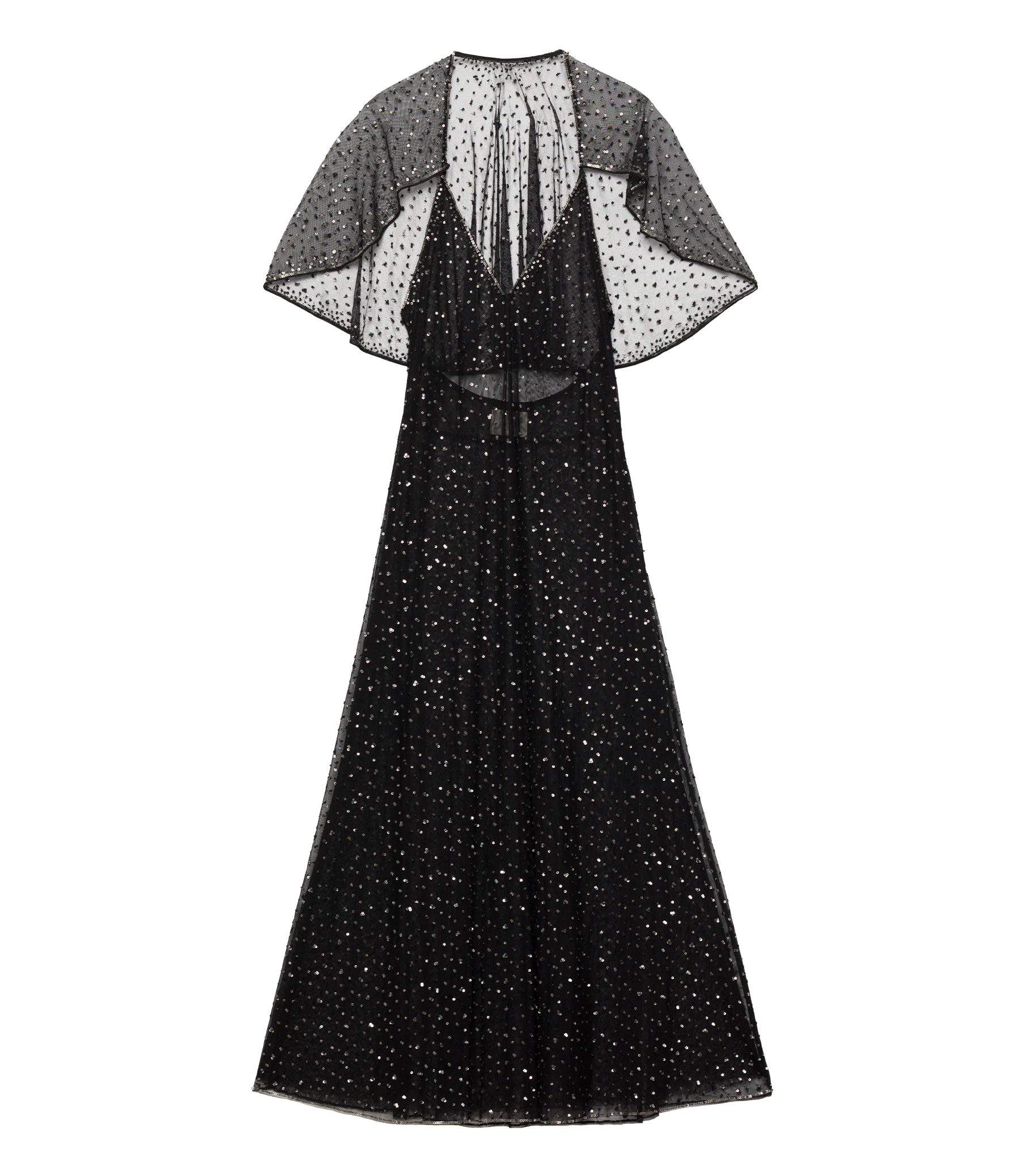 ALPHENA DRESS -- BLACK view 8