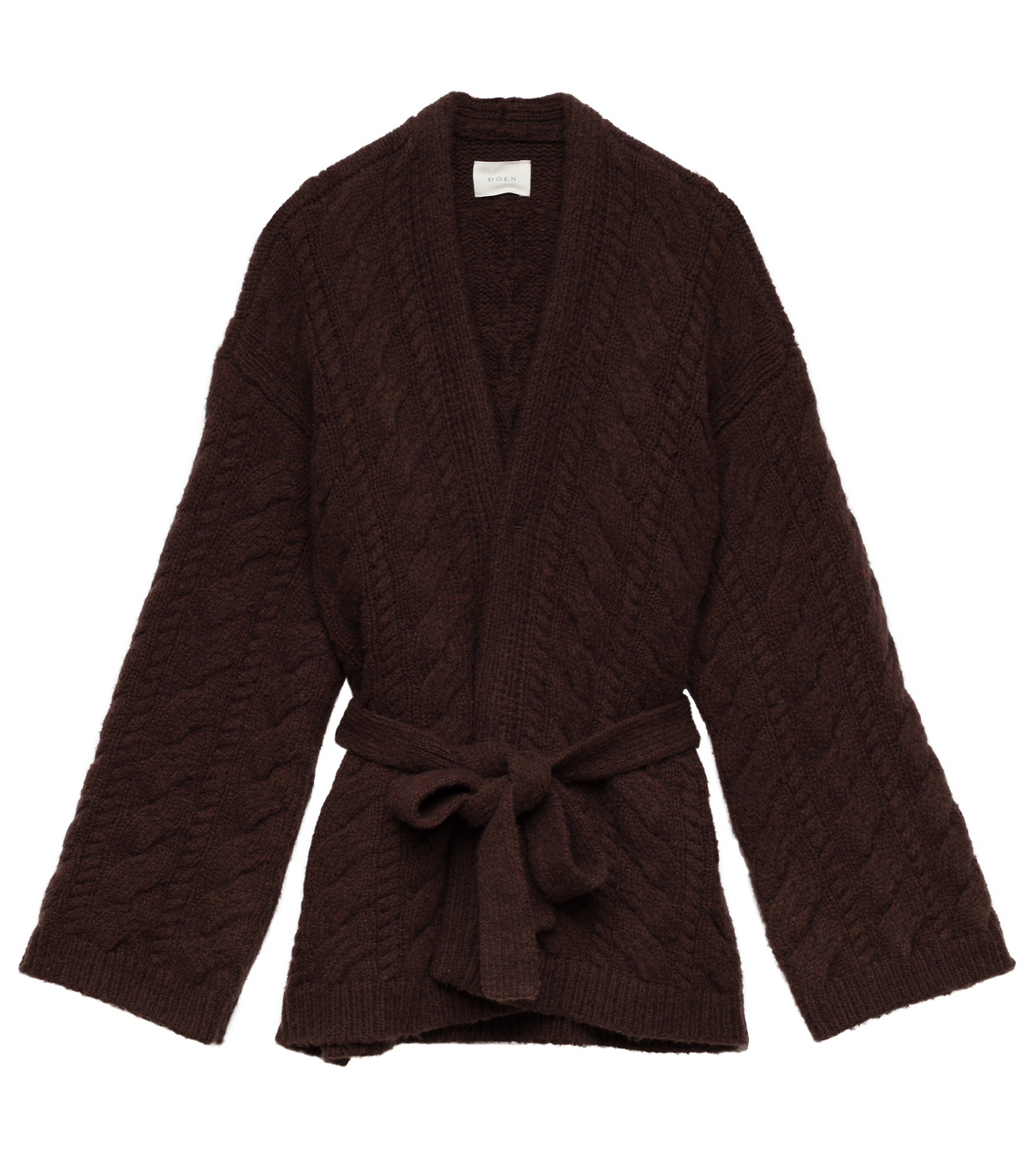 ALPINE CARDIGAN -- SYCAMORE BARK