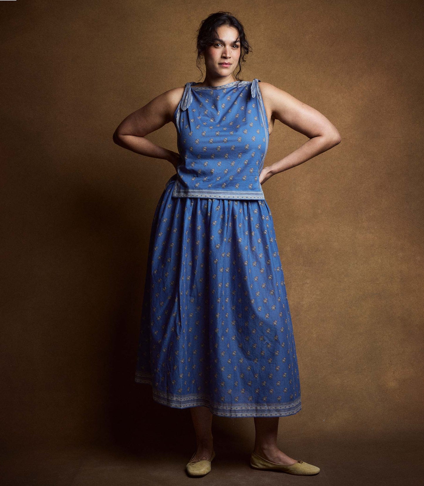 AMALIA TOP -- EARTHA PAISLEY