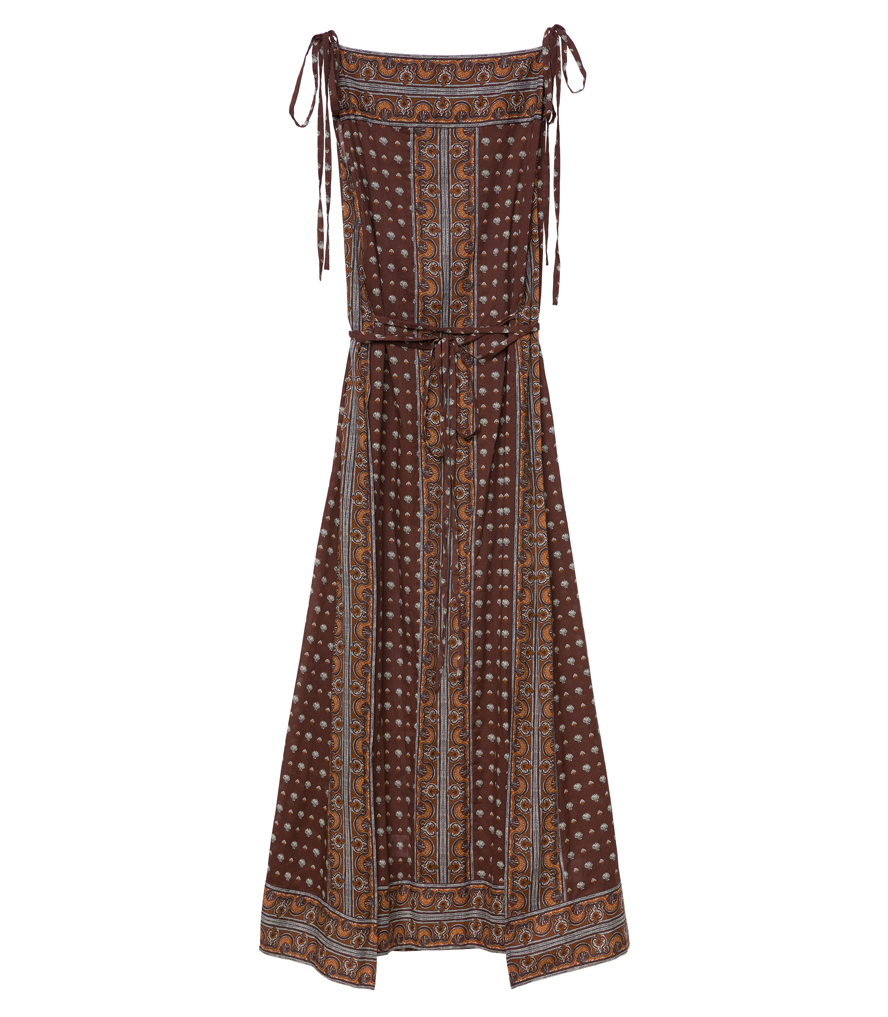 AMARANTE DRESS -- TERRE FOULARD DE LA MER view 9

