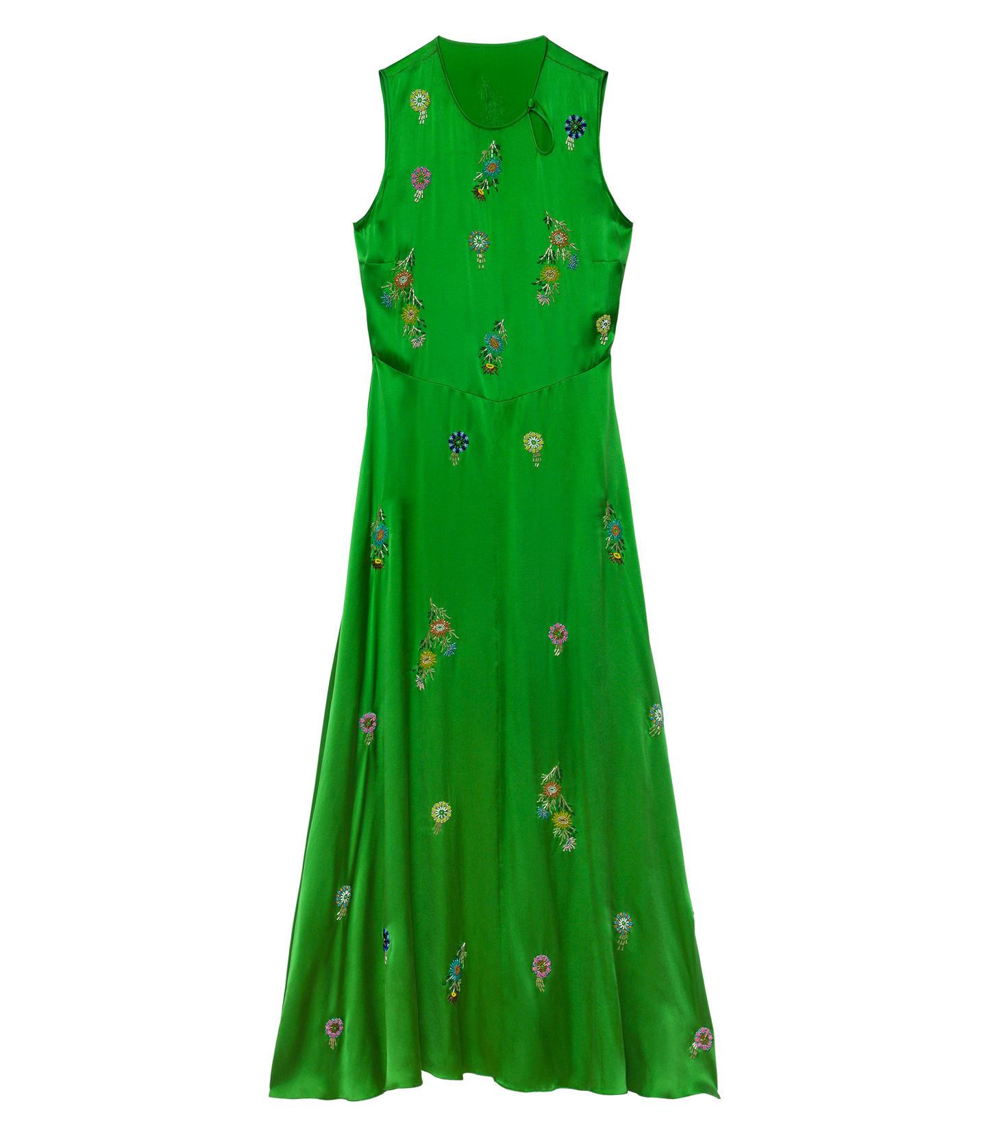 AMARI DRESS -- EMERALD