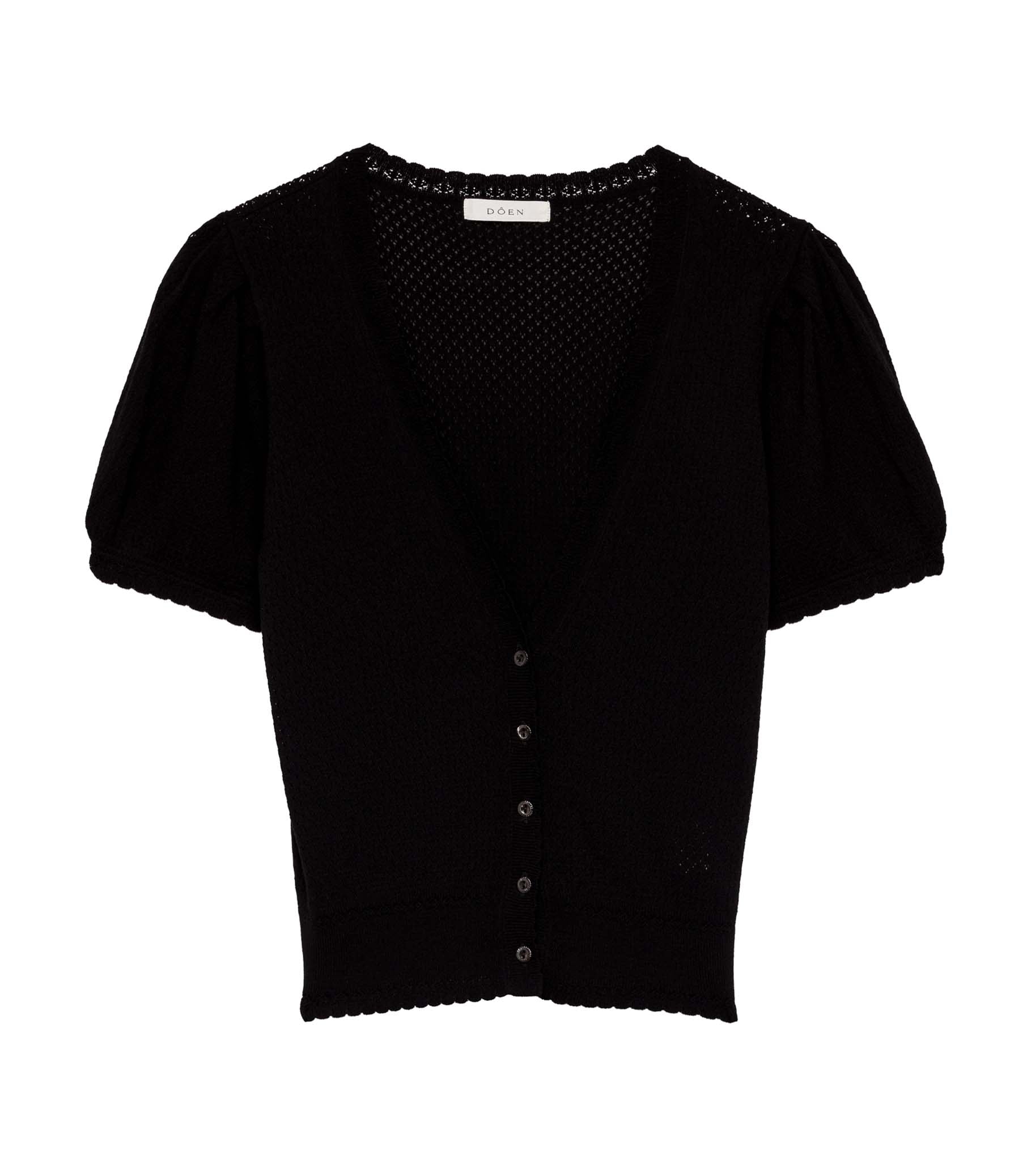 HMD -- AMBROSE CARDIGAN -- BLACK view 5
