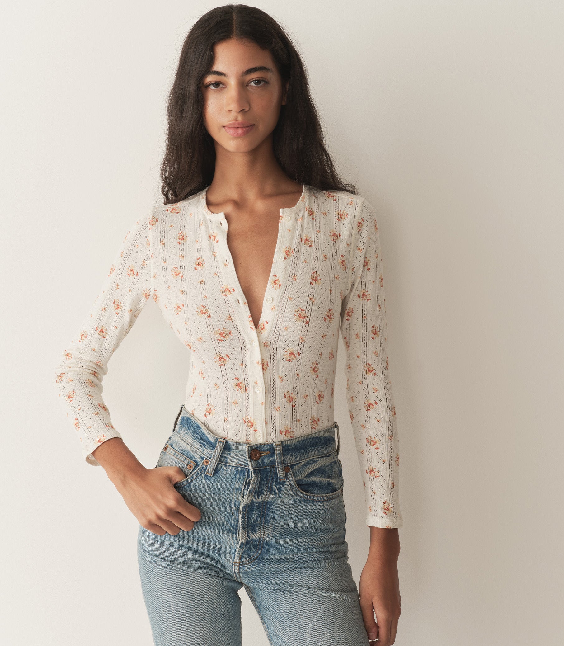 AMELIE TEE -- FRENCH MARIGOLD view 1