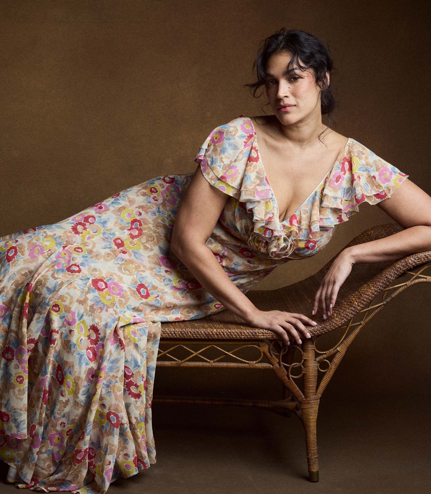 AMÉRELLE DRESS -- JARDIN DE CAMELIAS