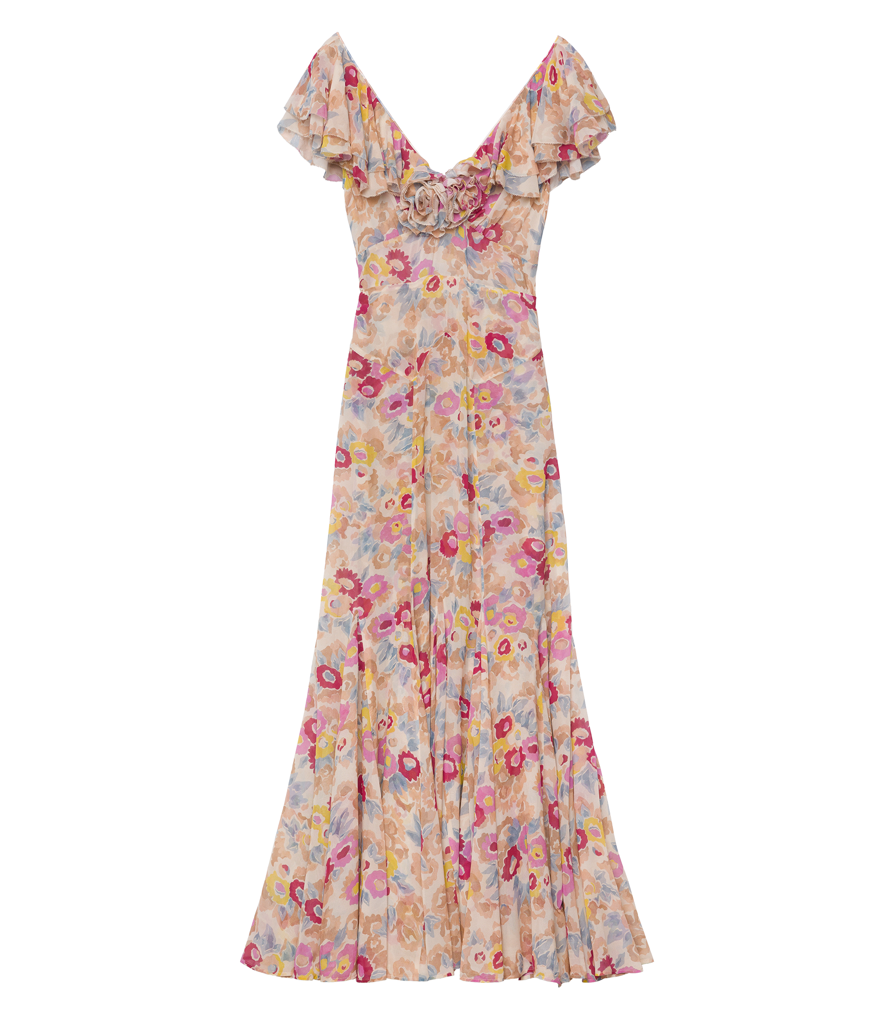 AMÉRELLE DRESS -- JARDIN DE CAMELIAS view 7
