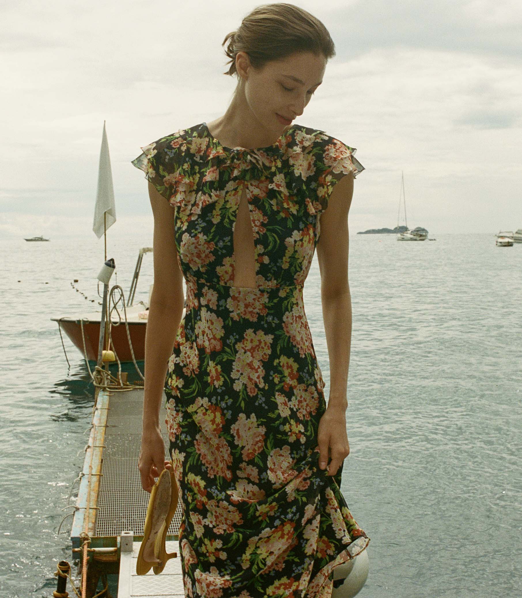 HMD -- AMETRINE DRESS -- MEADOW MIRAGE view 4
