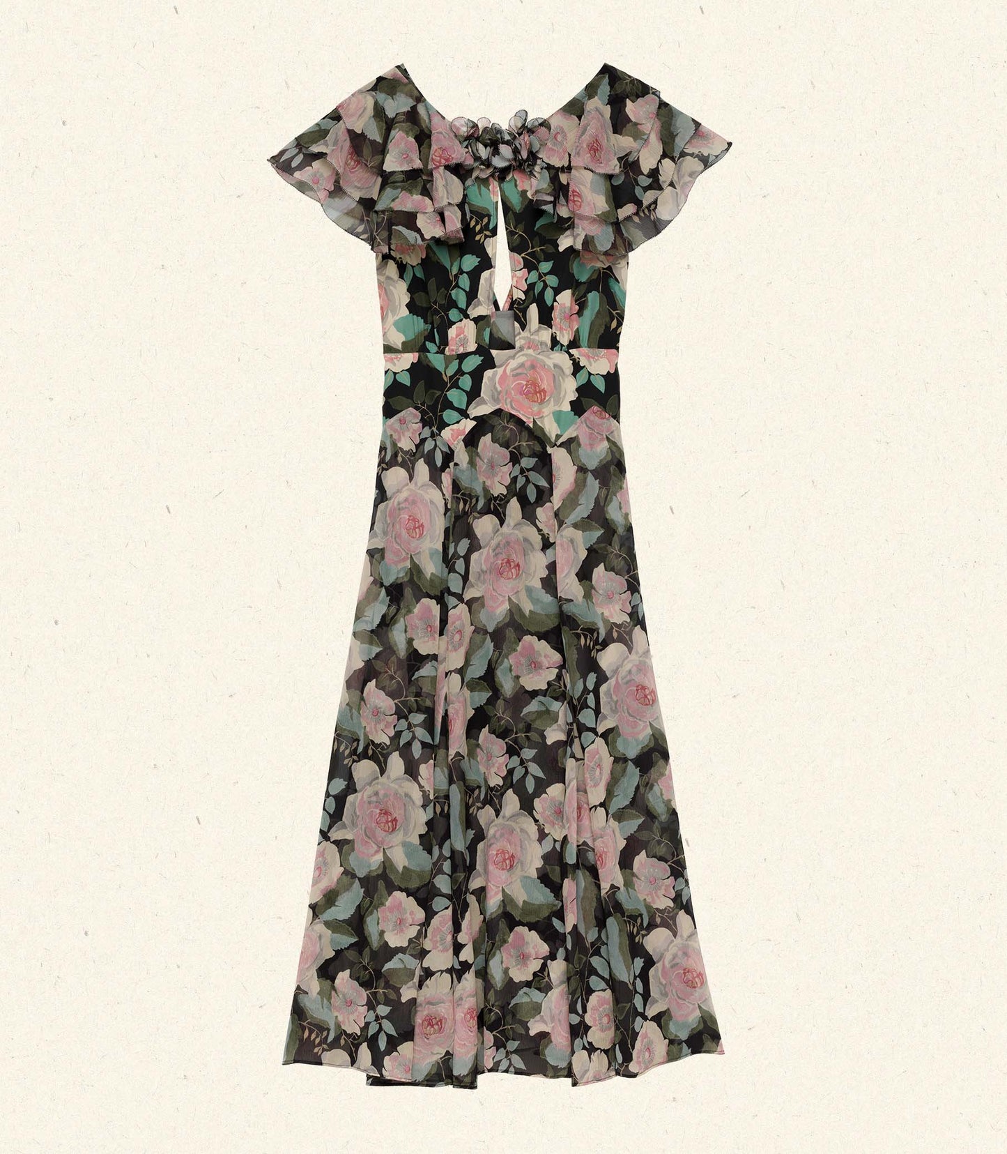 HMD -- AMIRA DRESS -- ROSE GARDEN FLORAL