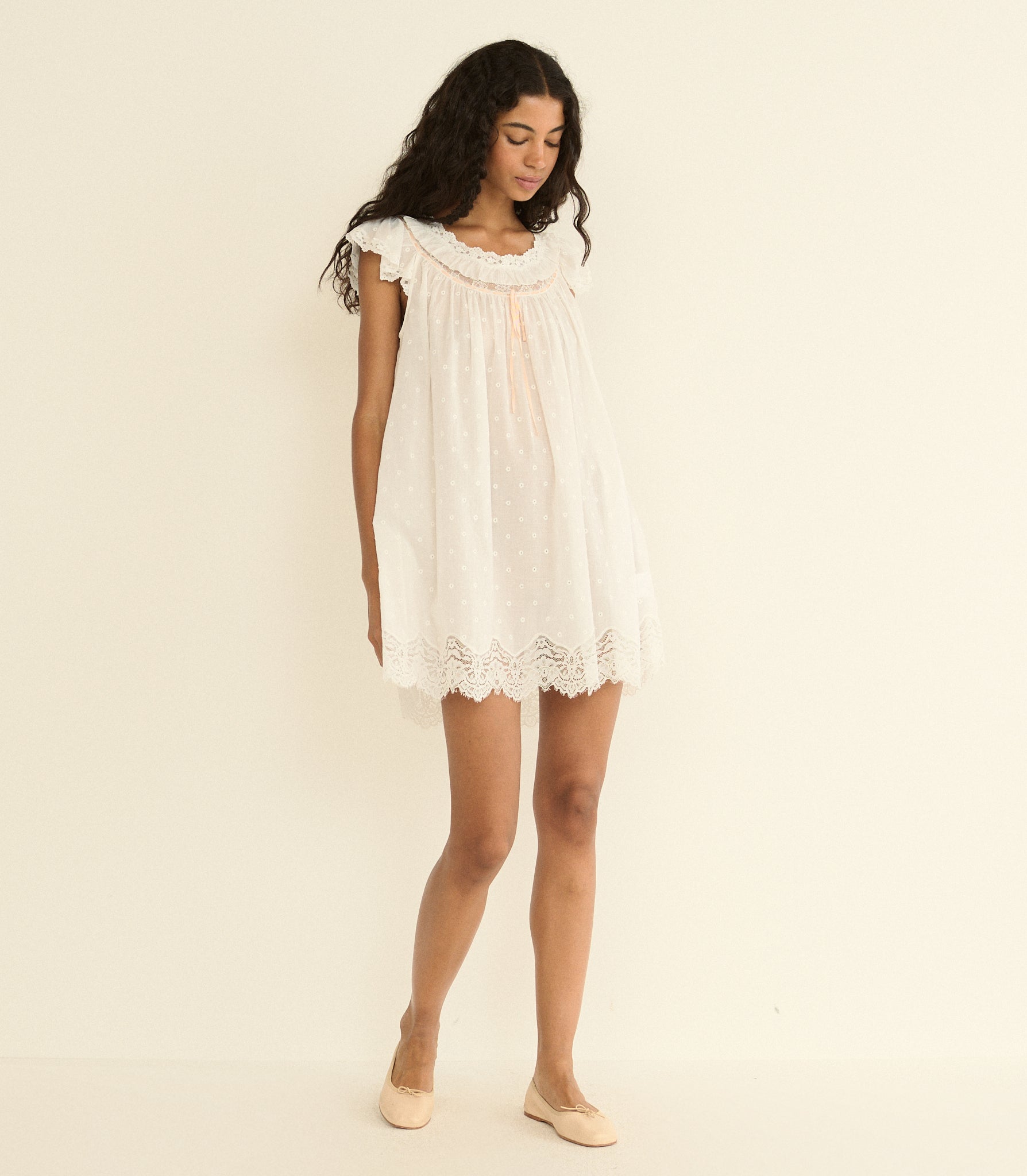AMORE NIGHTGOWN -- SALT view 2
