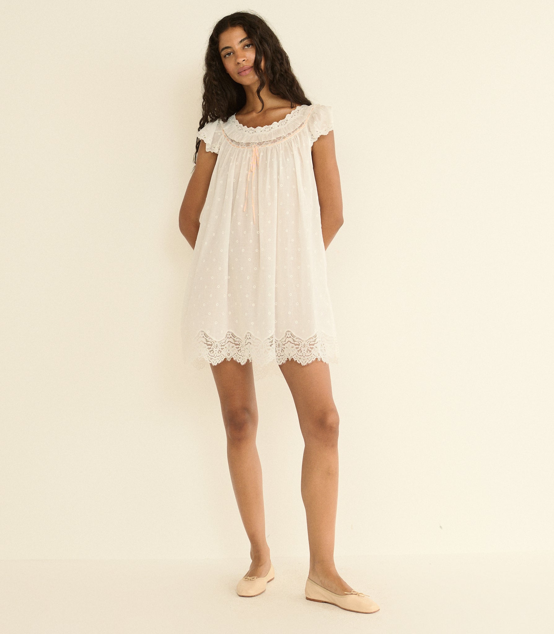 AMORE NIGHTGOWN -- SALT view 3
