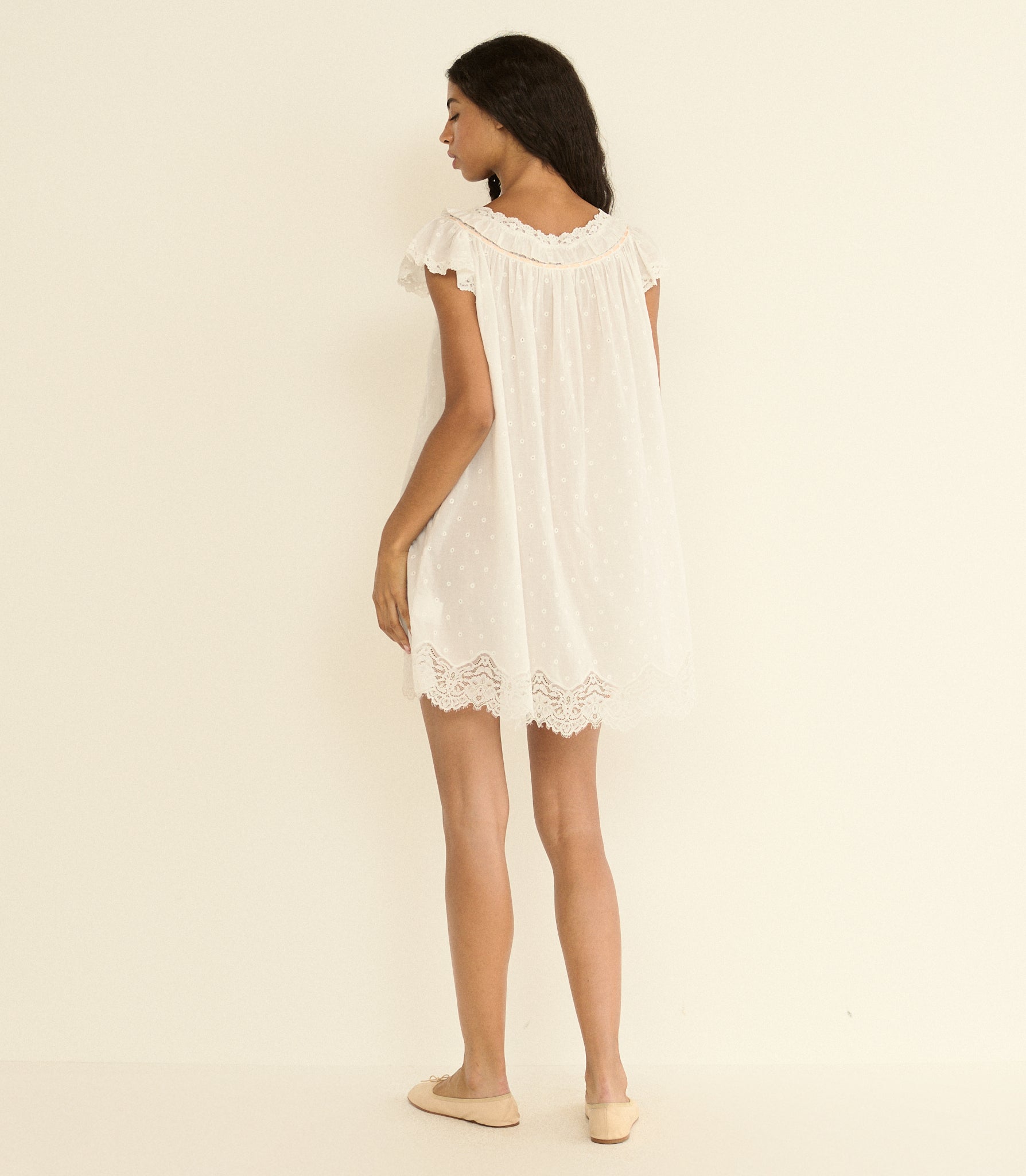 AMORE NIGHTGOWN -- SALT view 6
