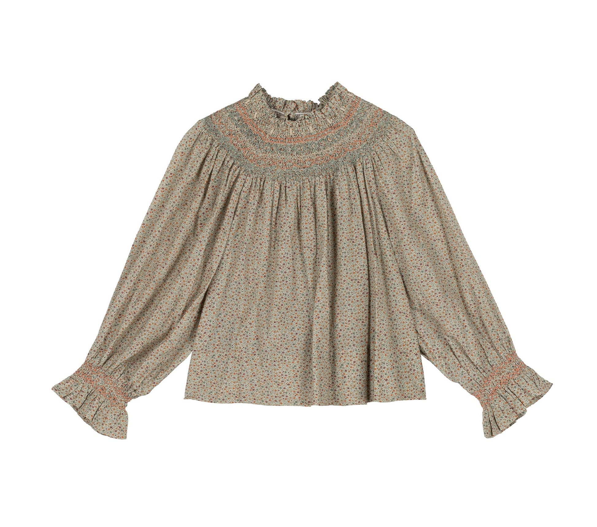 HMD -- AMORET TOP -- MUSTARD CALIFORNIA WILDFLOWER view 1
