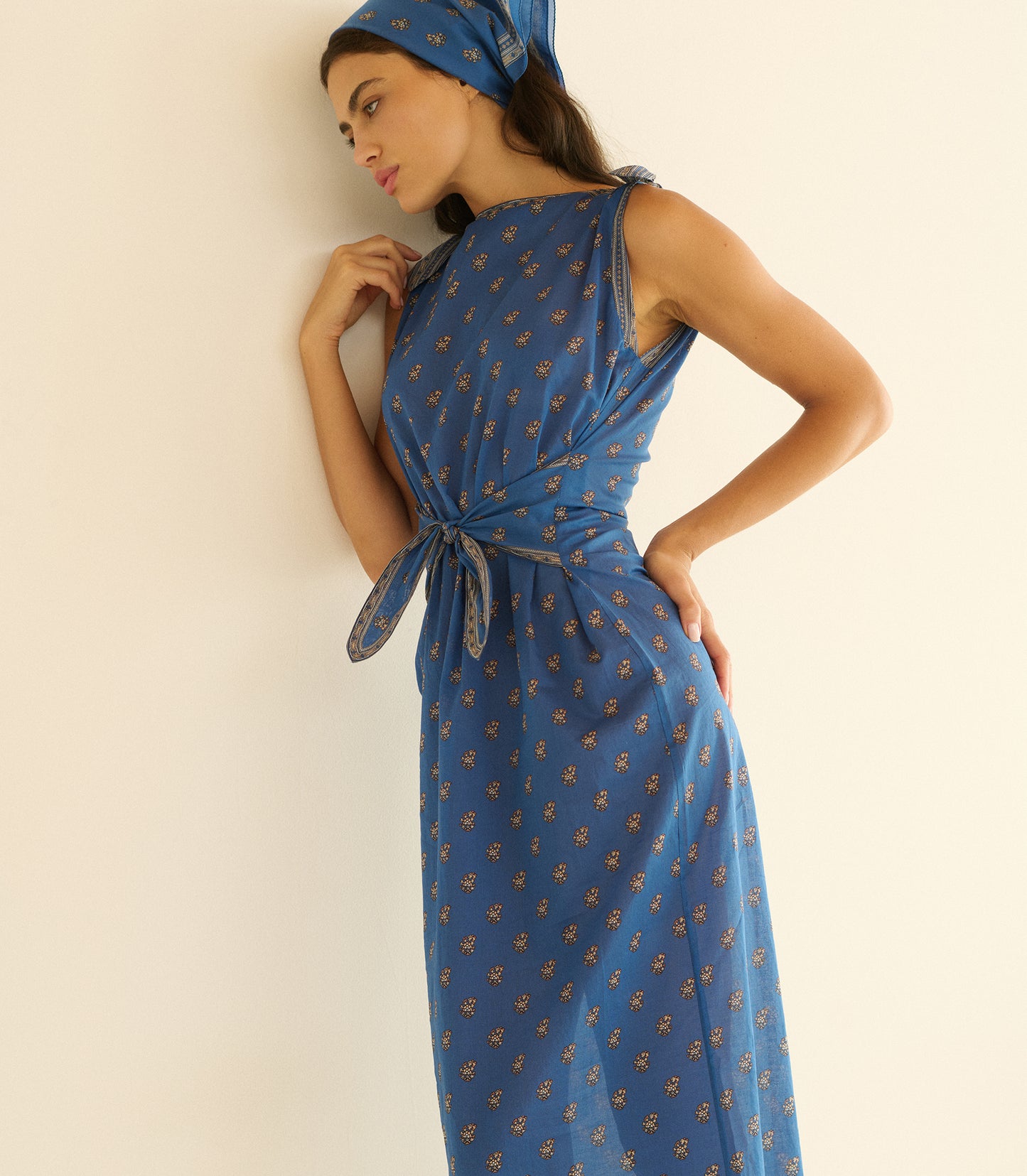 AMORETTE DRESS -- EARTHA PAISLEY