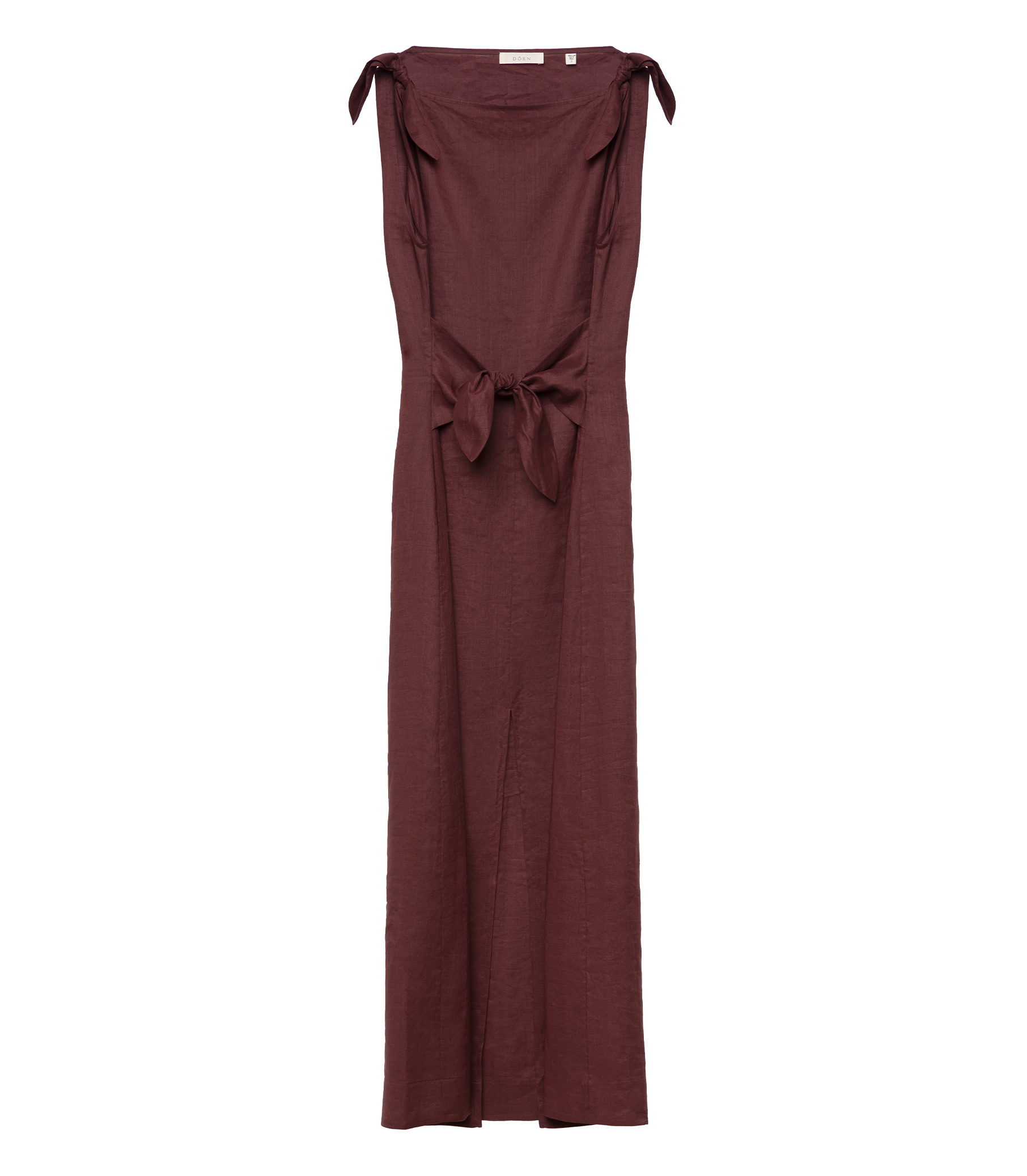 AMORETTE RAMIE DRESS -- ANTIQUE MAHOGANY view 8

