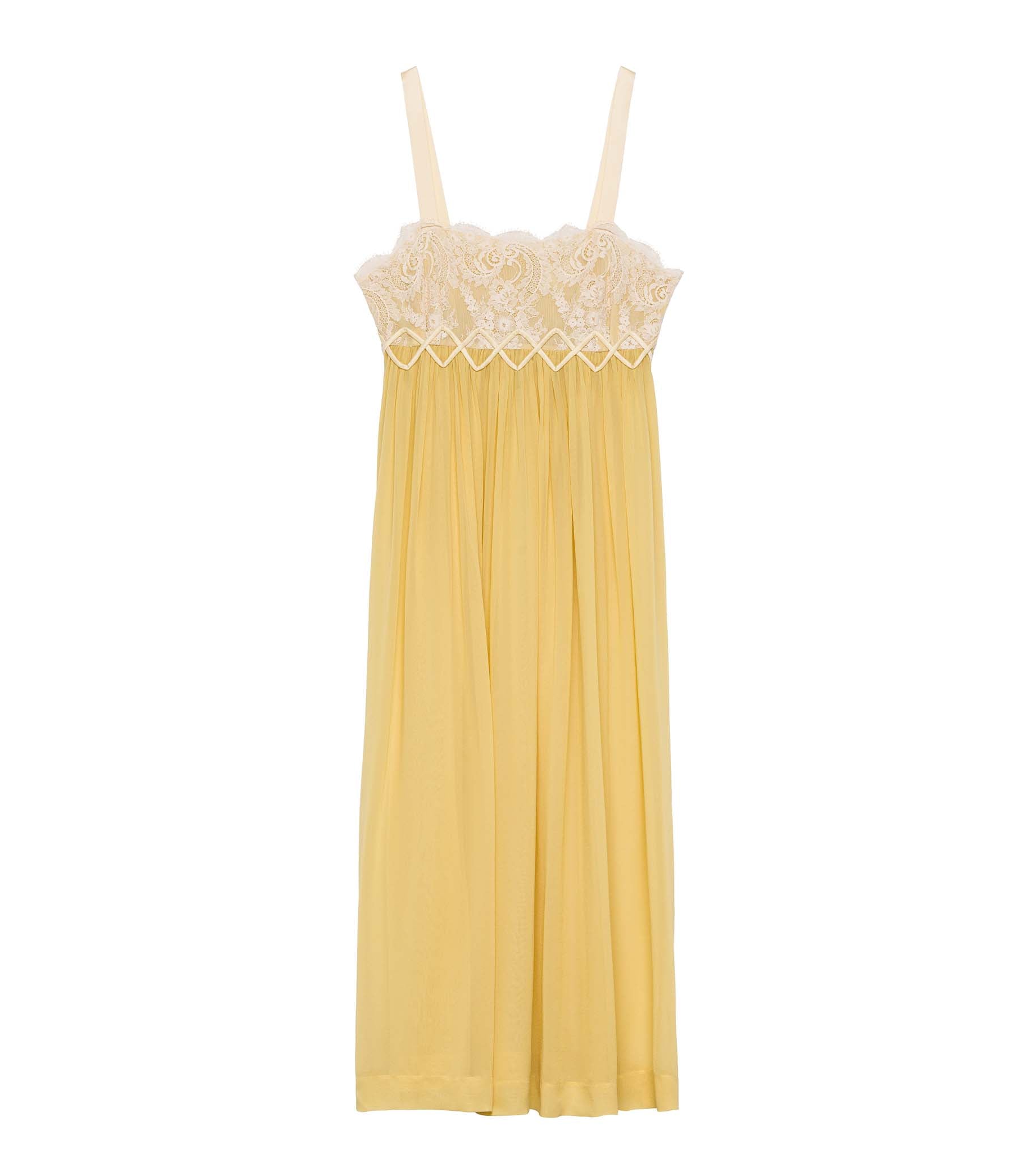 HMD -- ANALIA DRESS -- DANDELION YELLOW view 4
