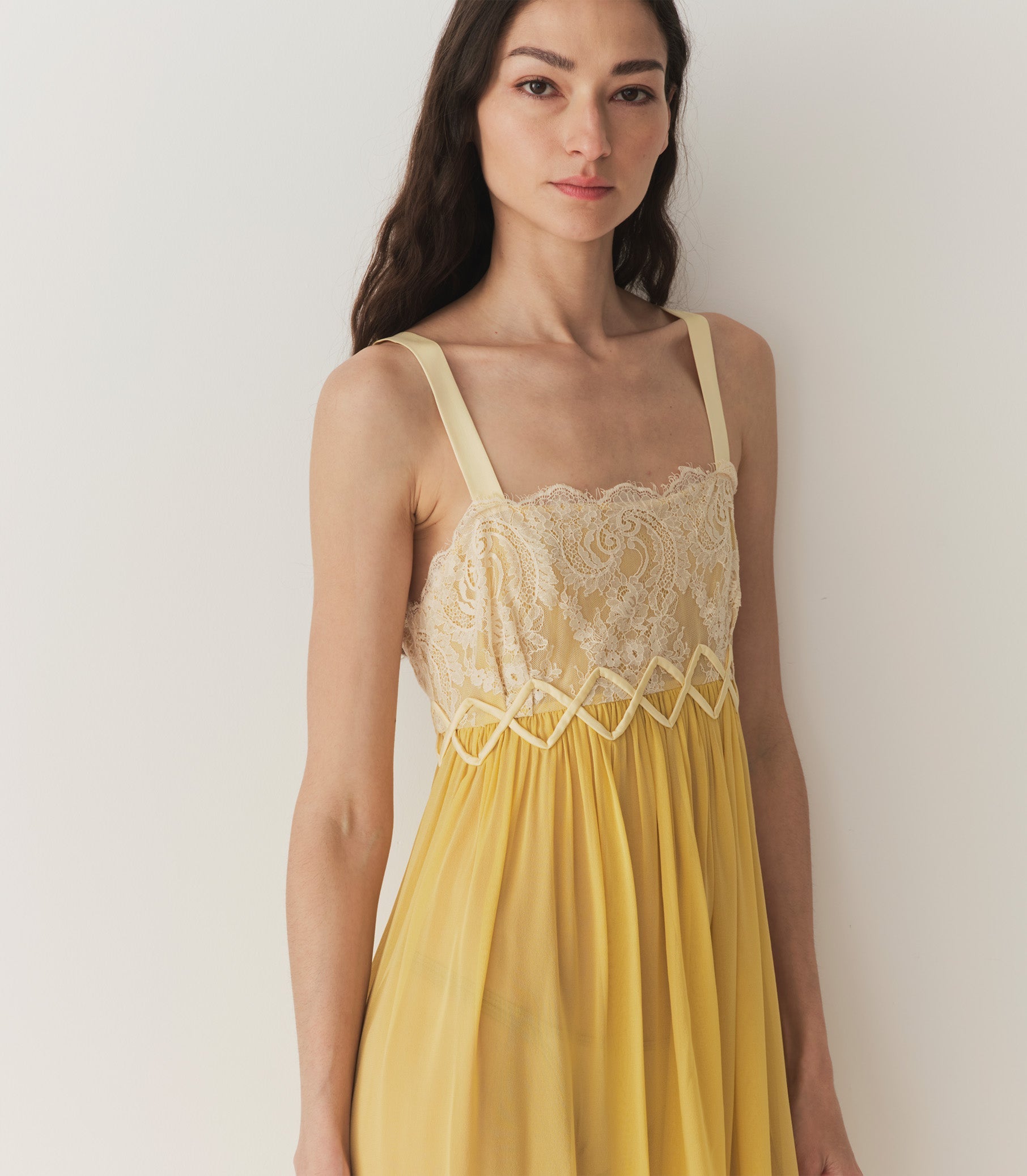 HMD -- ANALIA DRESS -- DANDELION YELLOW view 2

