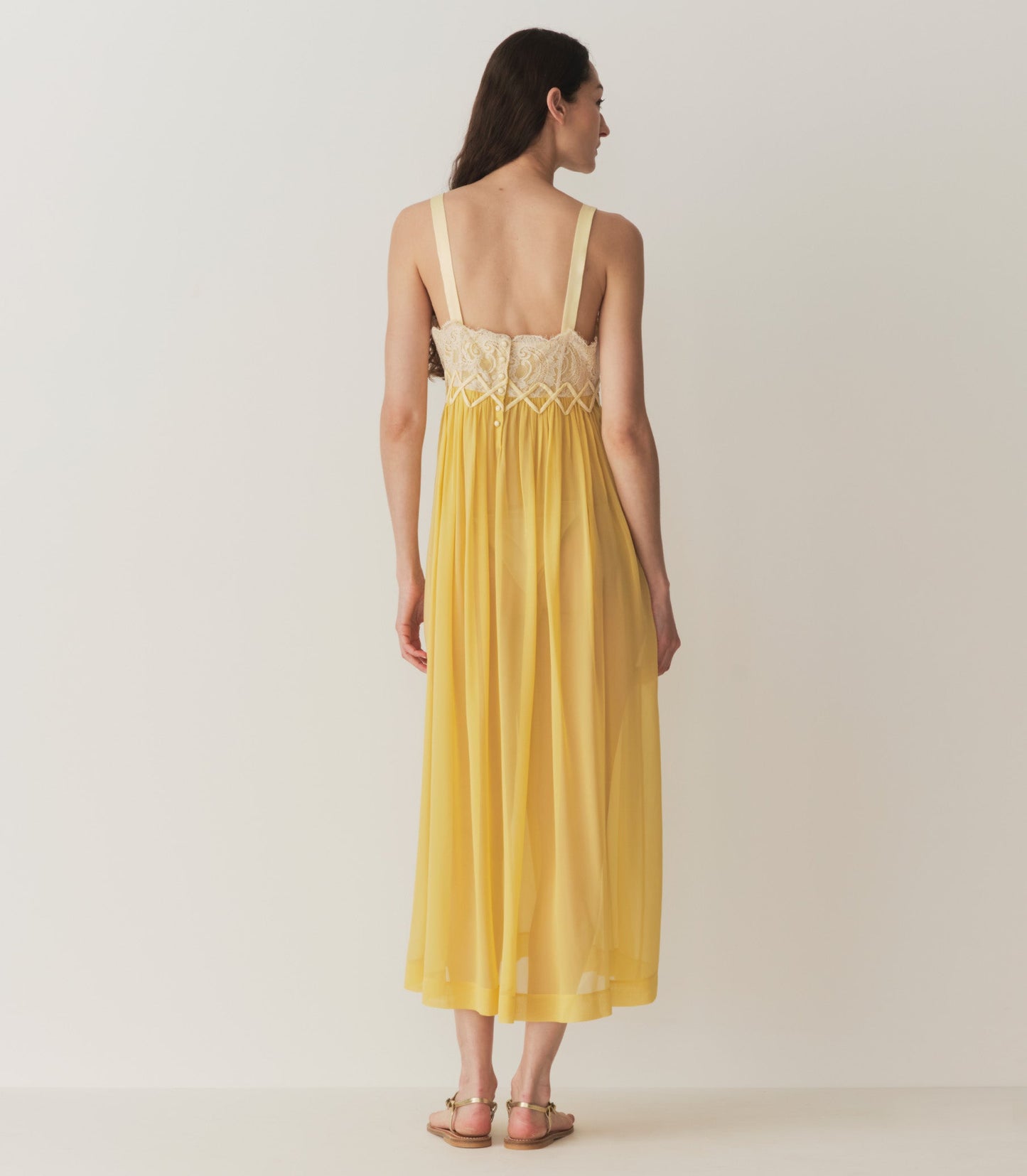 HMD -- ANALIA DRESS -- DANDELION YELLOW
