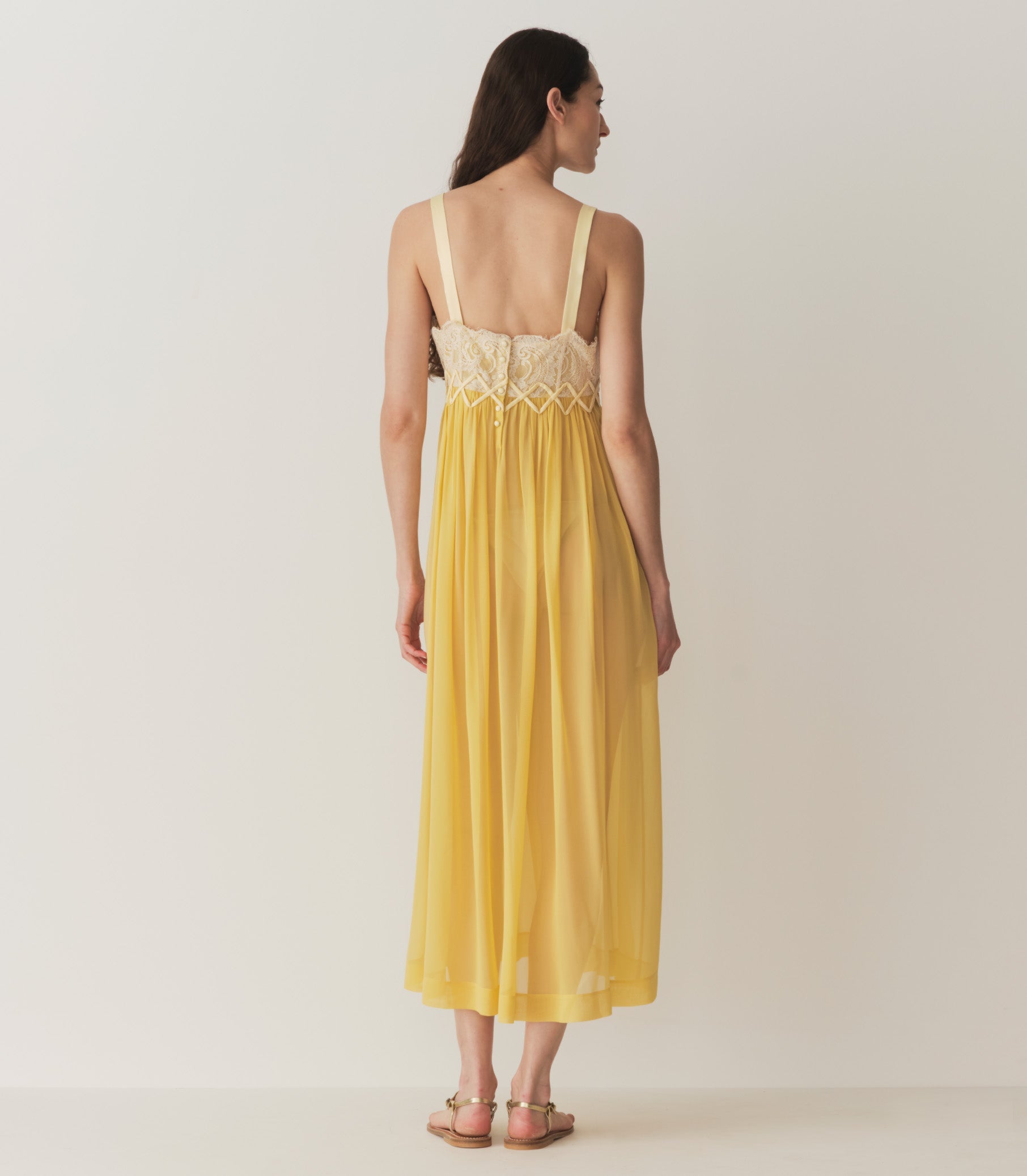 HMD -- ANALIA DRESS -- DANDELION YELLOW view 3
