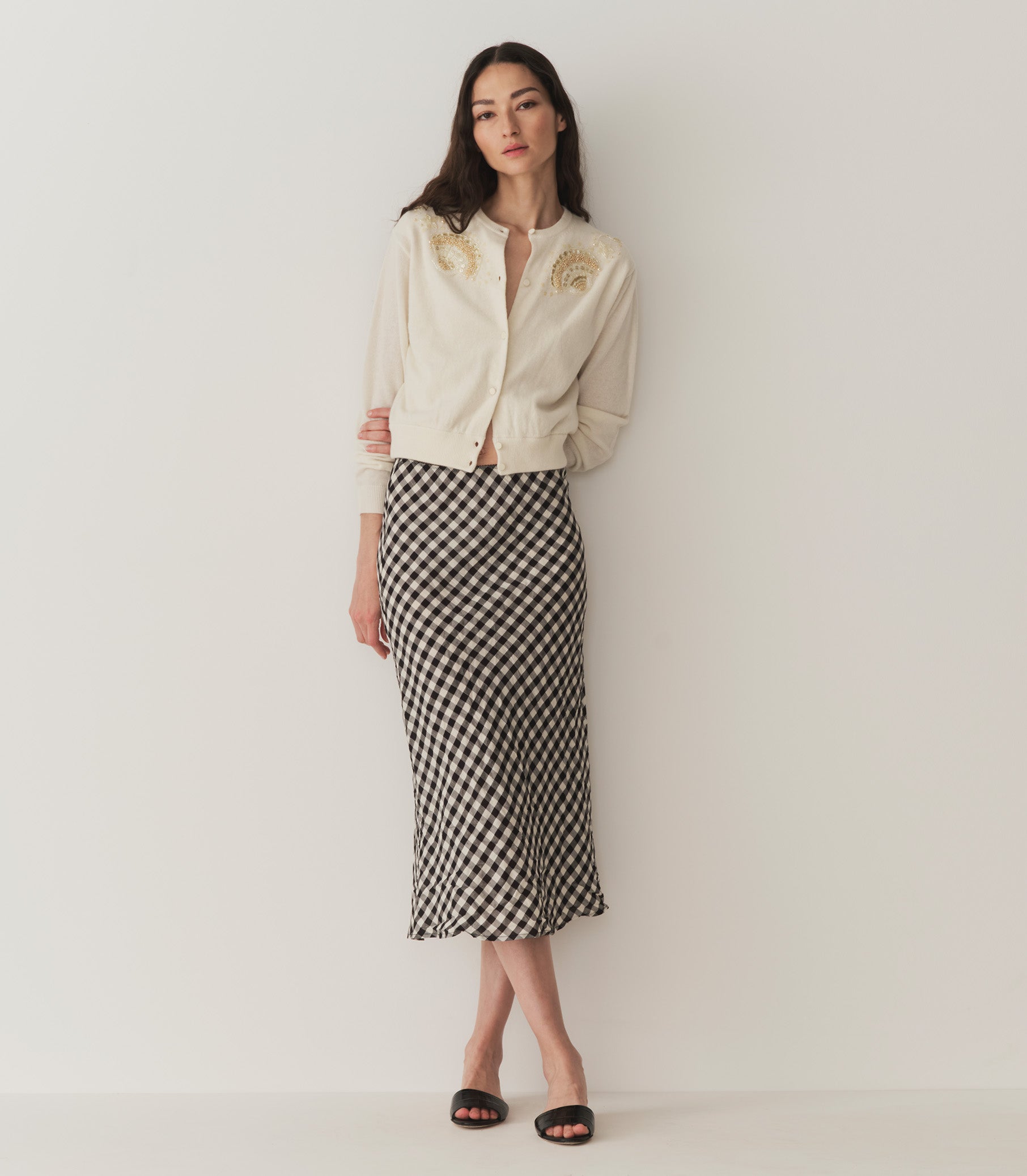 HMD -- ANDRINA CARDIGAN -- EGGSHELL view 3
