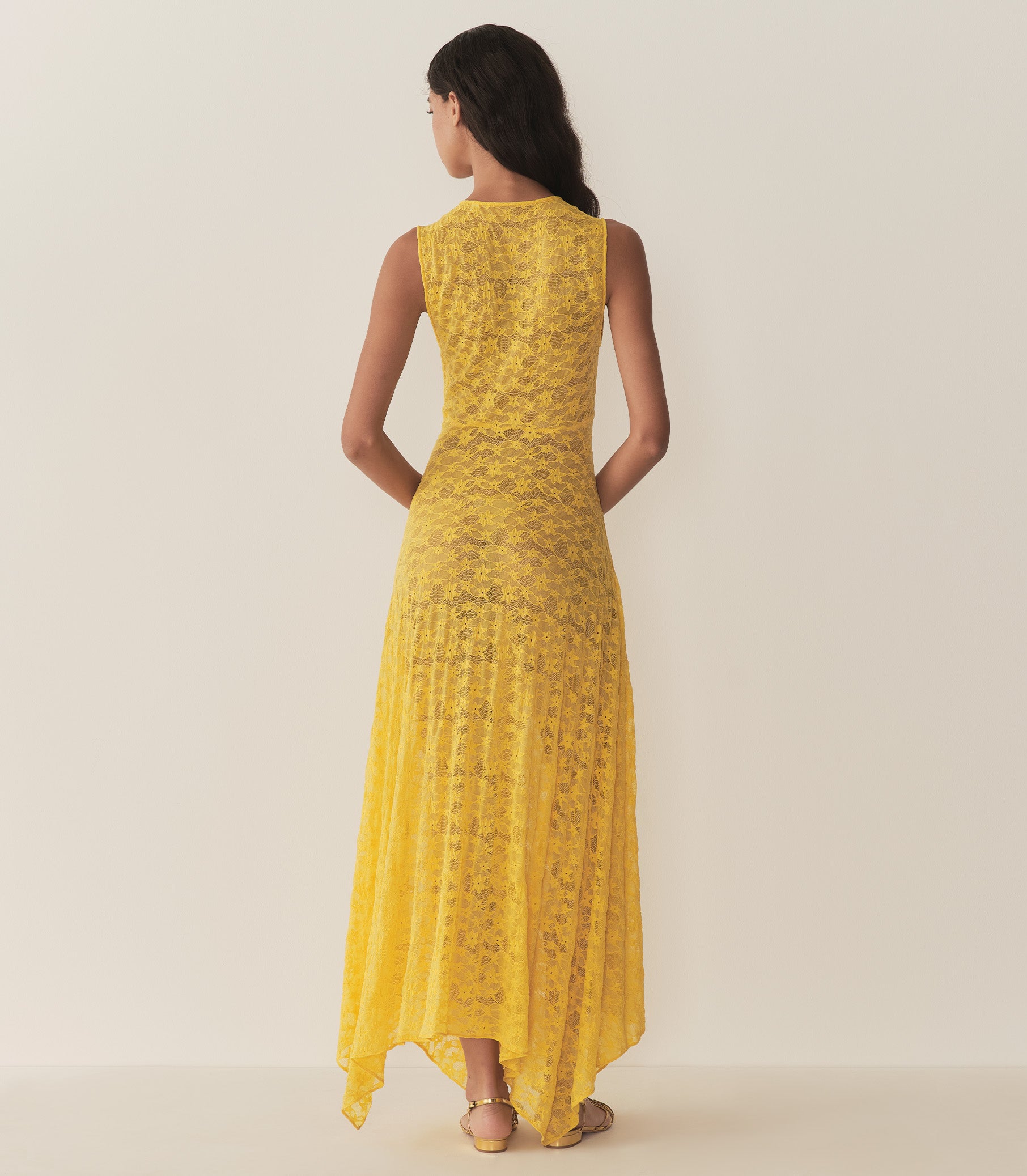 ANGELINE DRESS -- CITRUS view 4