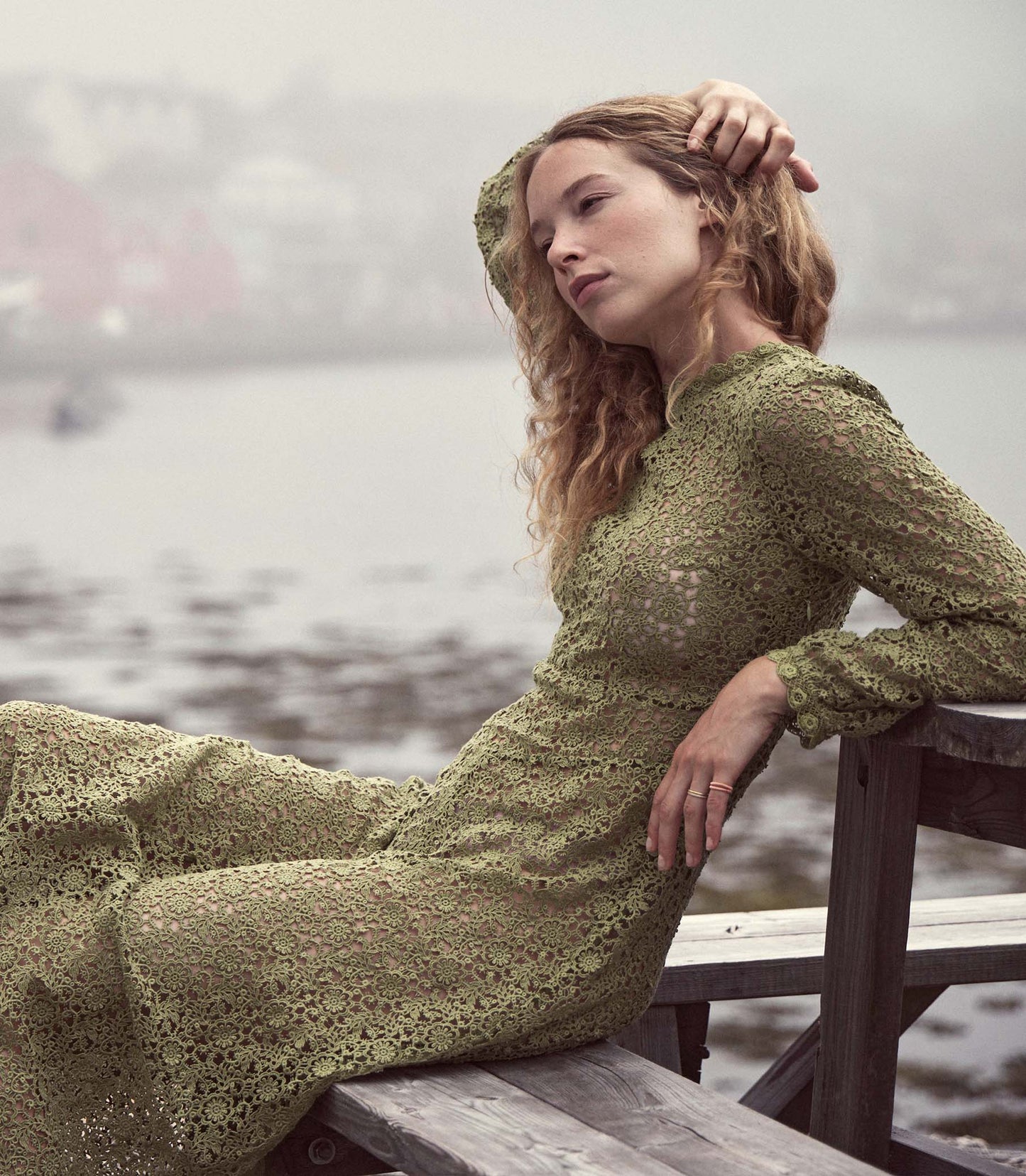 HMD -- ANGELIQUE DRESS -- POIRE VERTE