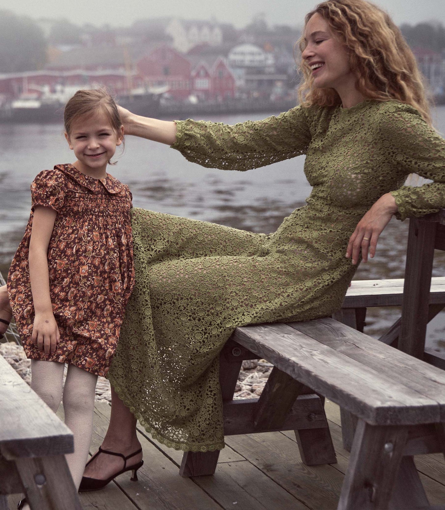 HMD -- ANGELIQUE DRESS -- POIRE VERTE