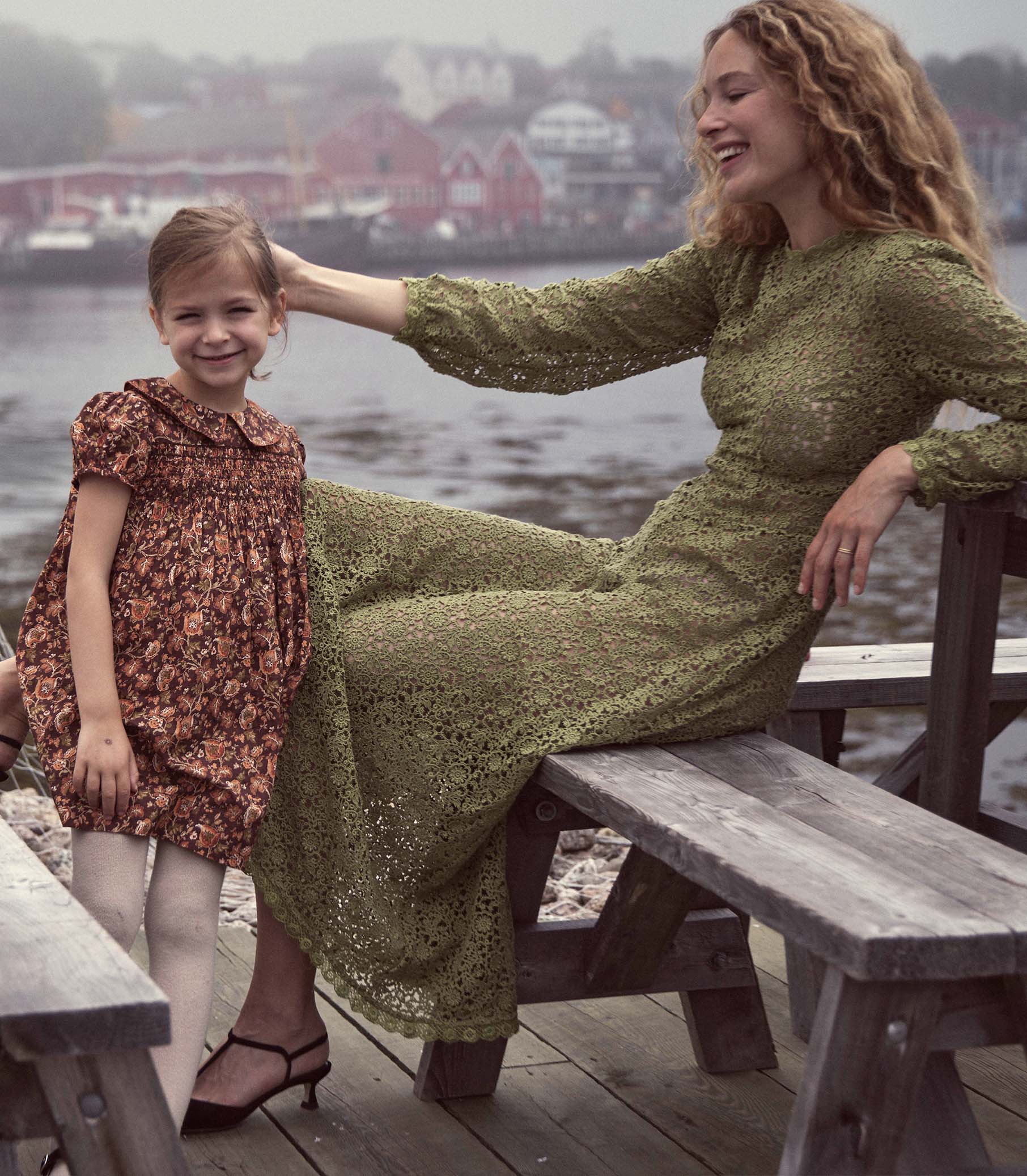 HMD -- ANGELIQUE DRESS -- POIRE VERTE view 4
