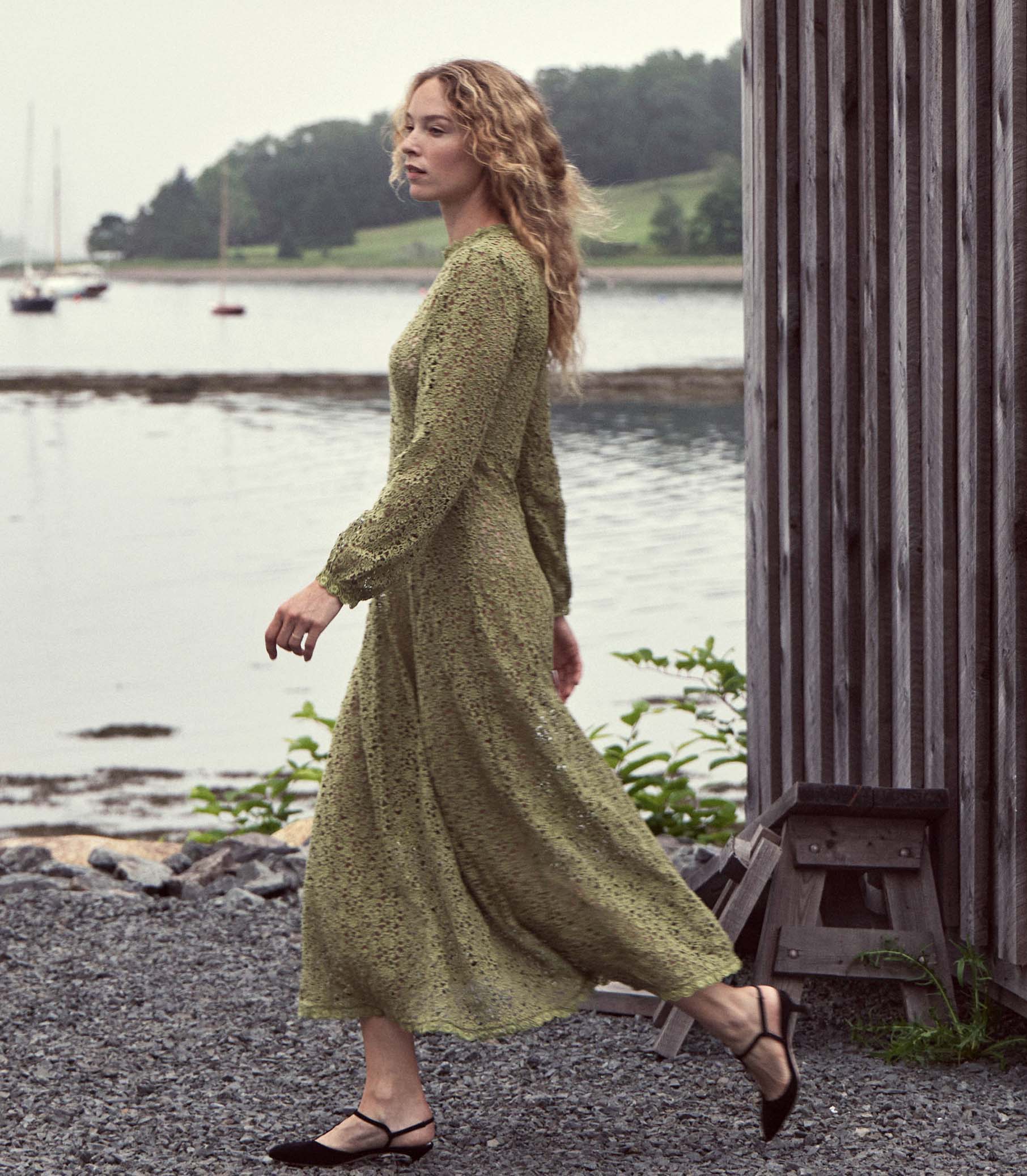 HMD -- ANGELIQUE DRESS -- POIRE VERTE view 2
