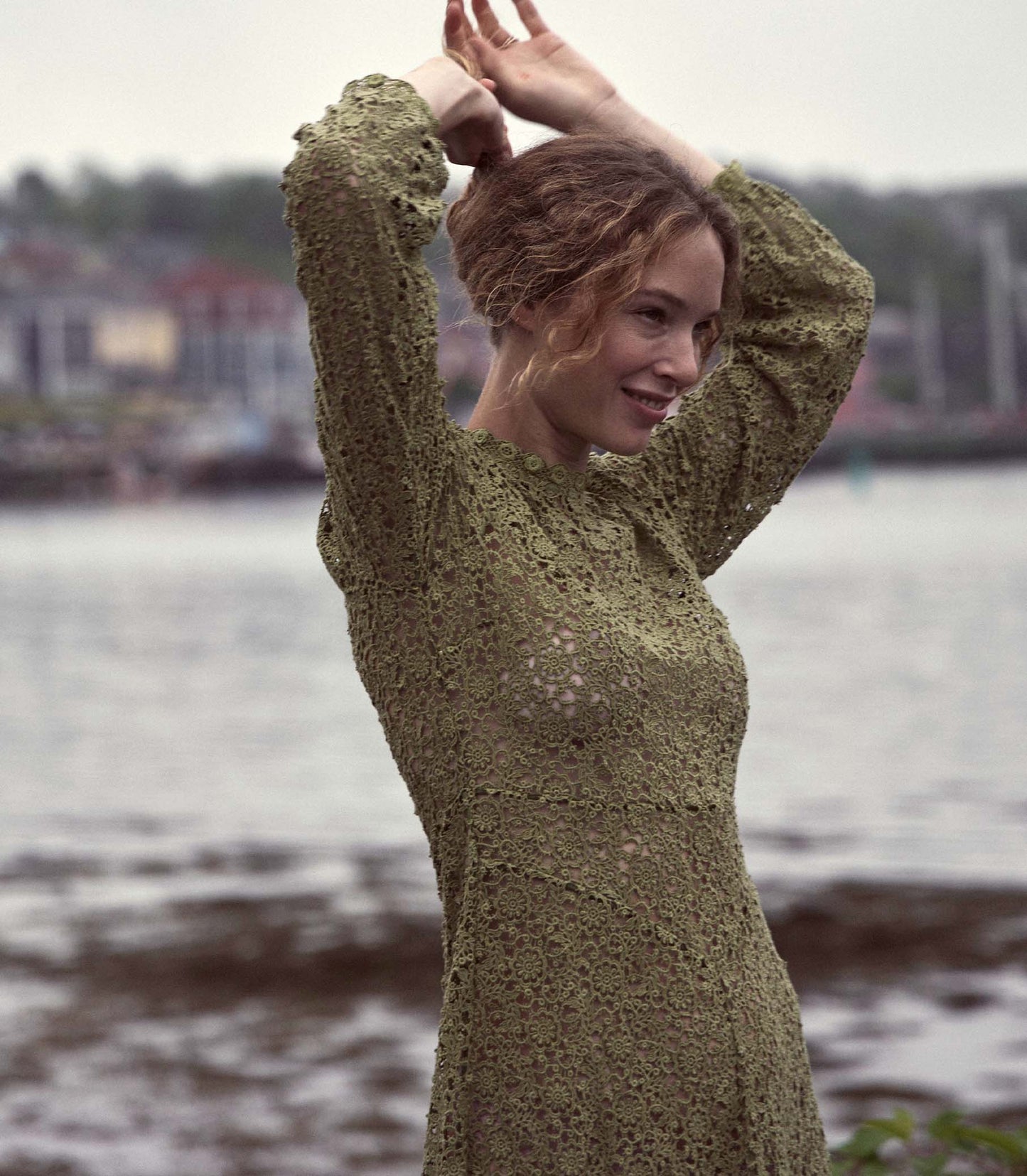 HMD -- ANGELIQUE DRESS -- POIRE VERTE