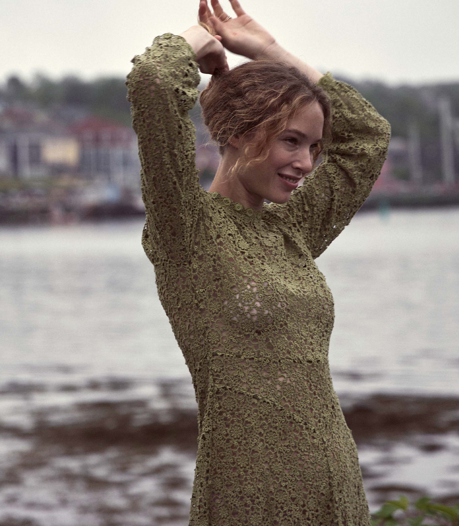 HMD -- ANGELIQUE DRESS -- POIRE VERTE view 5
