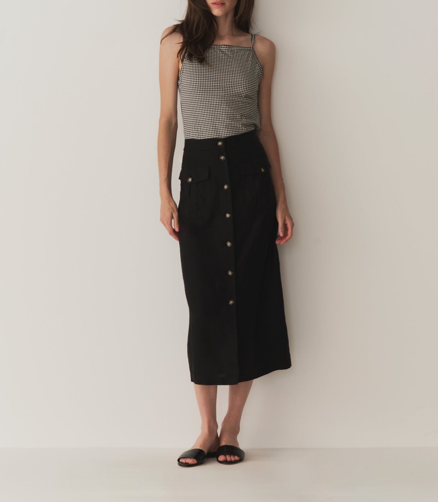 HMD -- LOURDES SKIRT -- BLACK