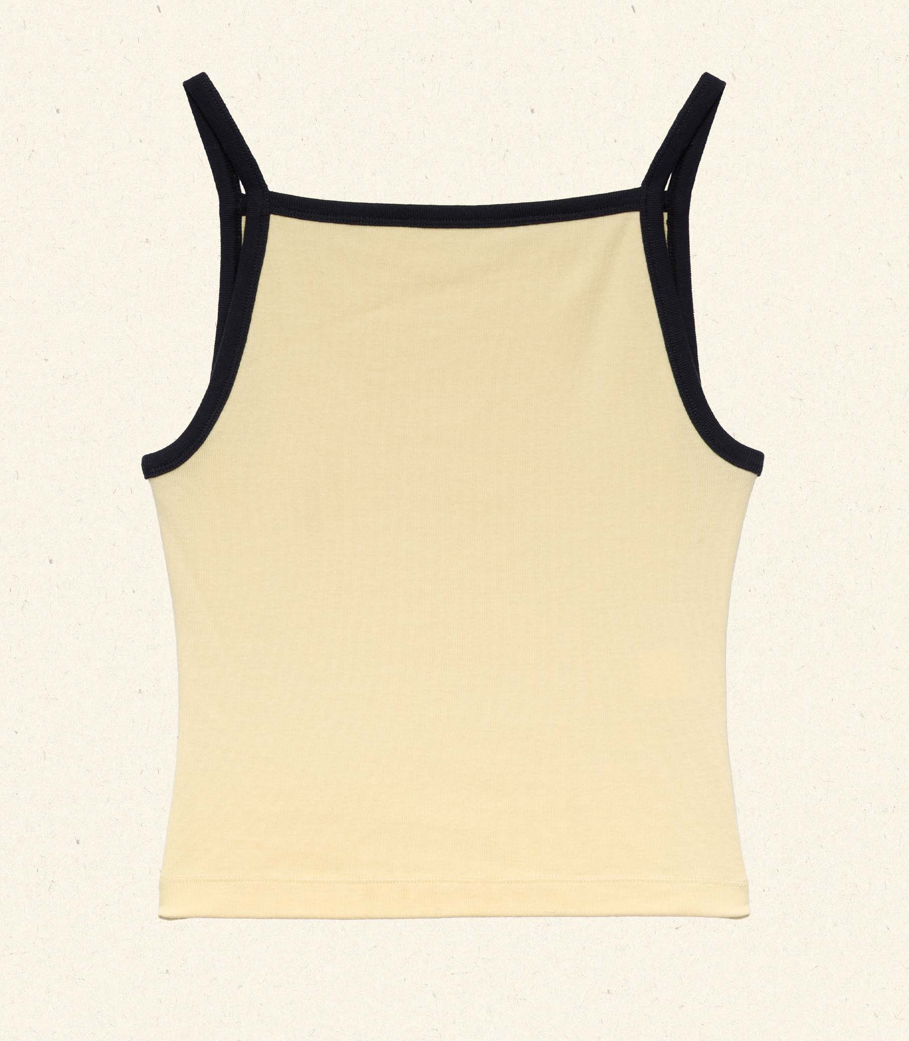 HMD -- ANGIE RINGER TANK -- WILD HONEYSUCKLE view 4
